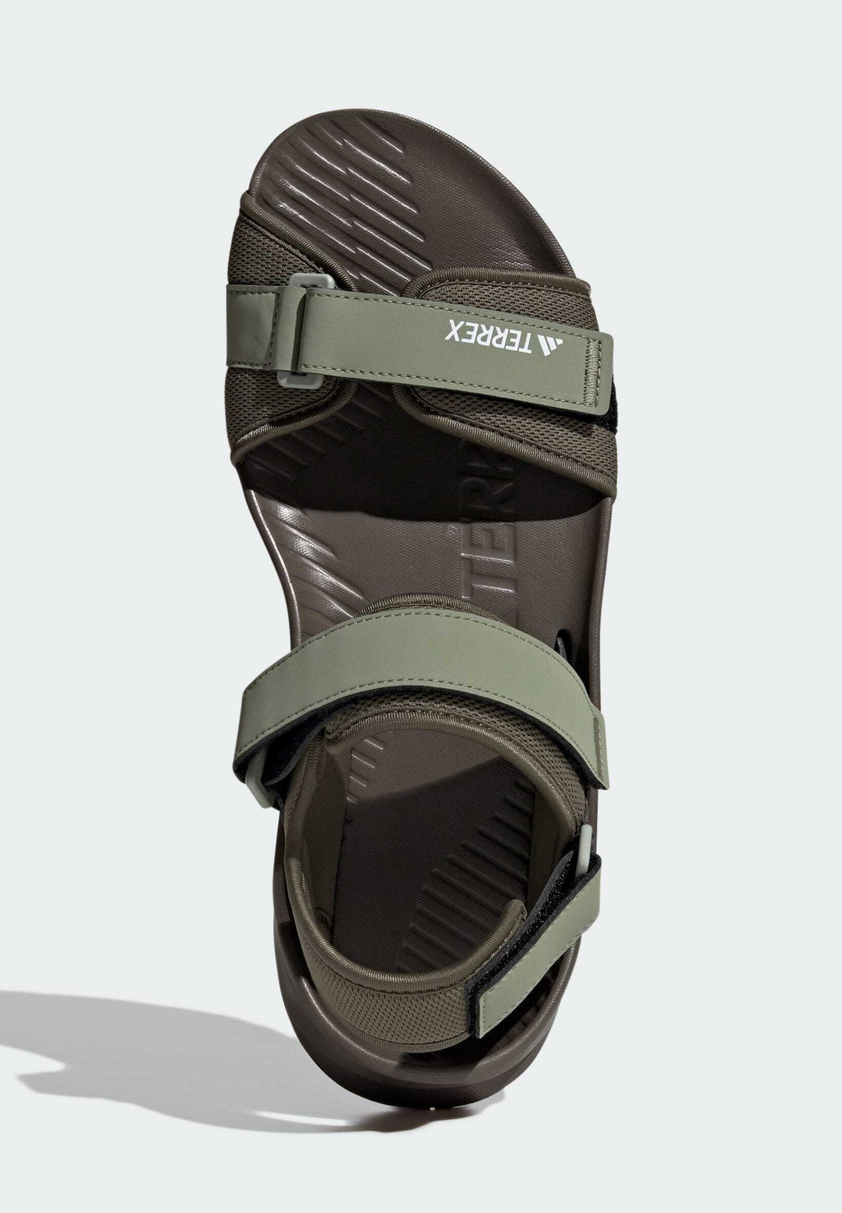 TERREX HYDROTERRA - Walking sandals - olive strata/tent green/shadow olive