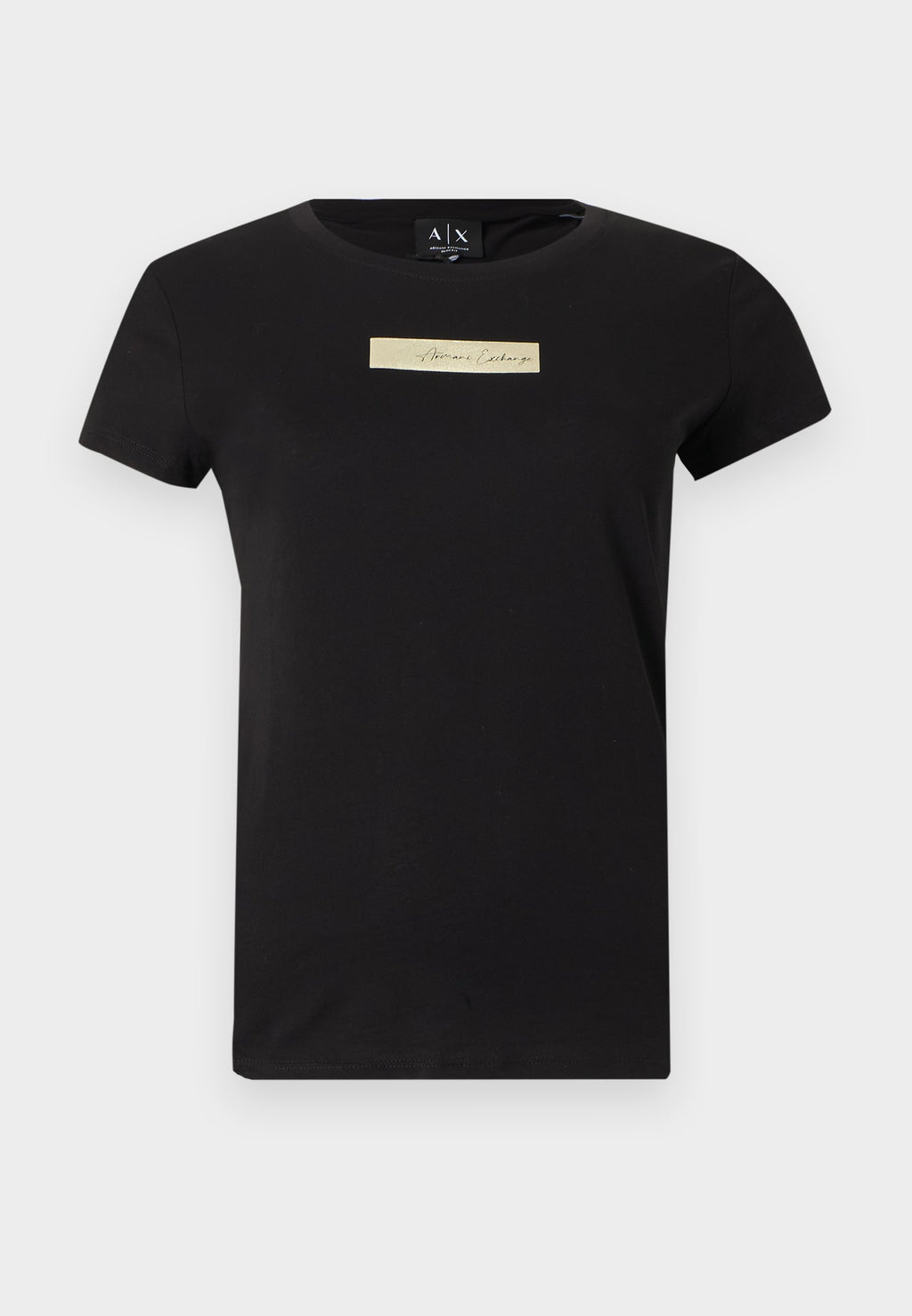 Print T-shirt - black