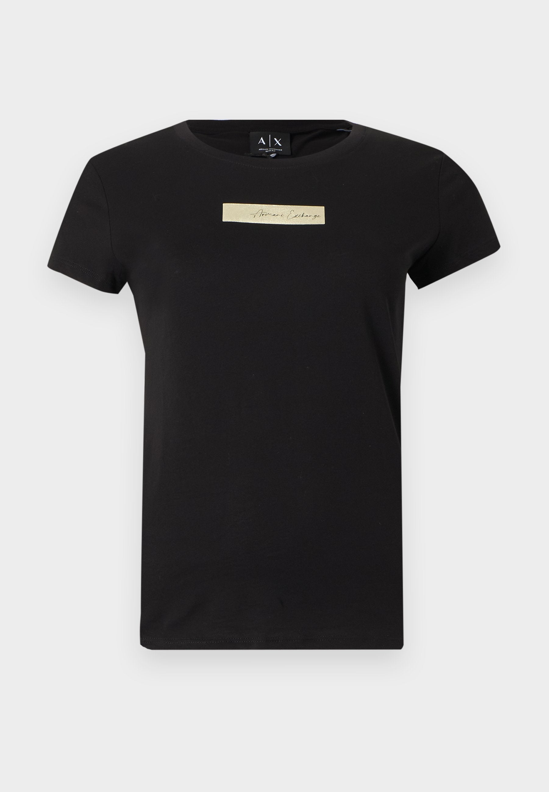 Print T-shirt - black