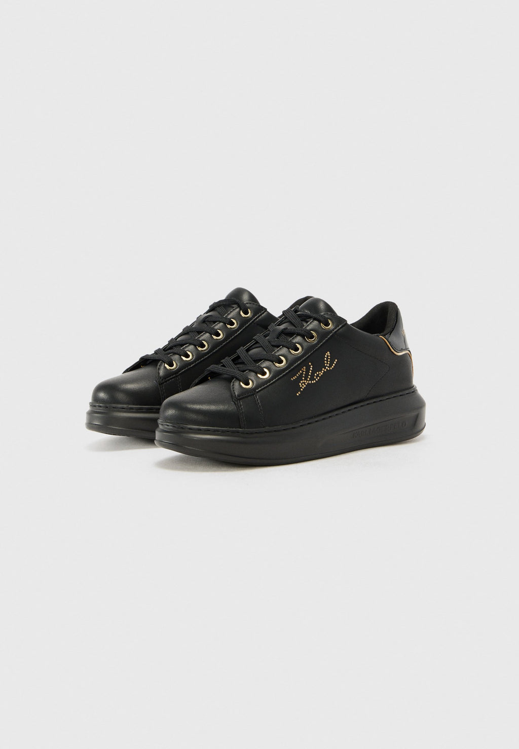 KAPRI - Trainers - black/gold-coloured