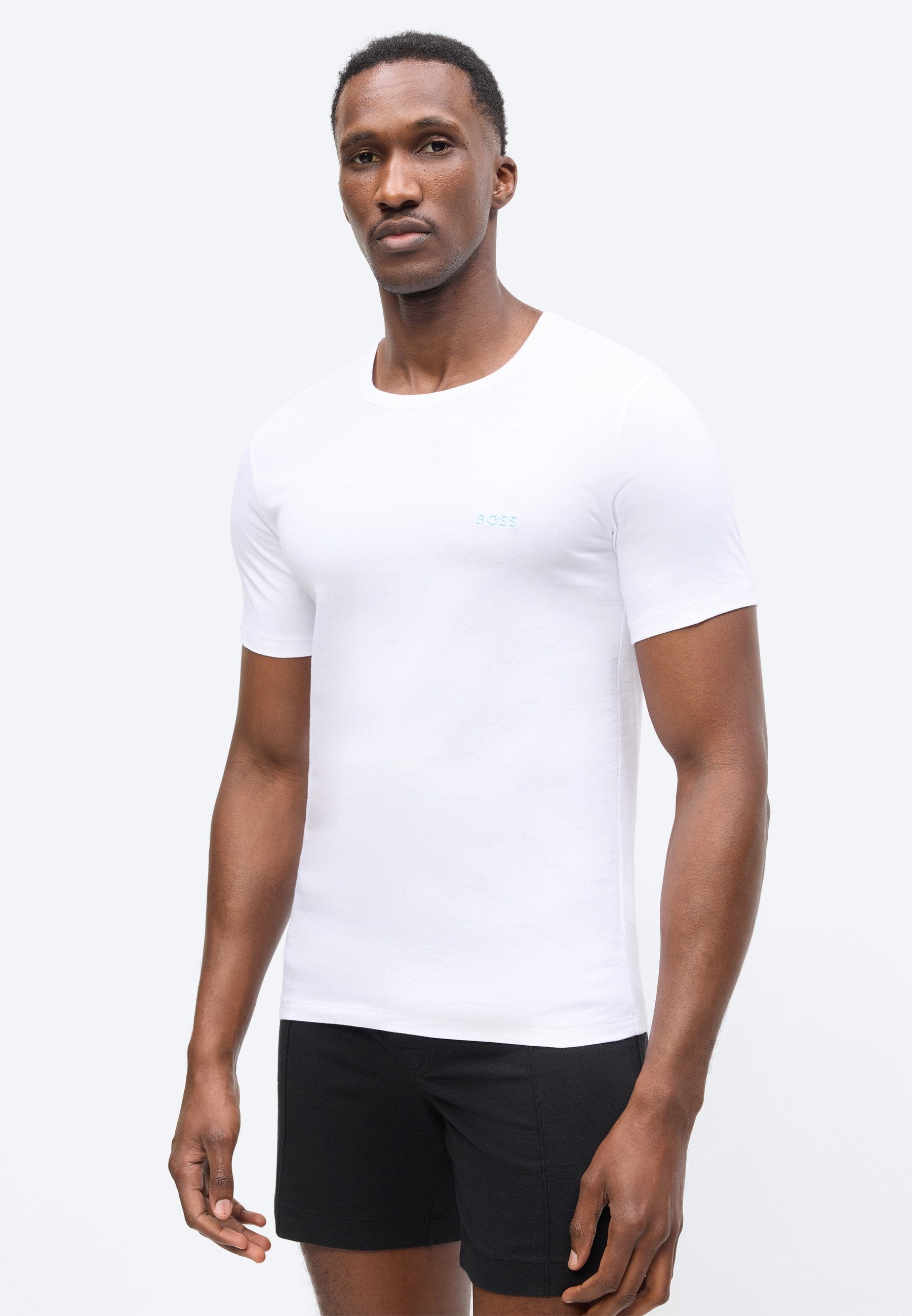 CLASSIC 3 PACK - Undershirt - white/light blue/beige