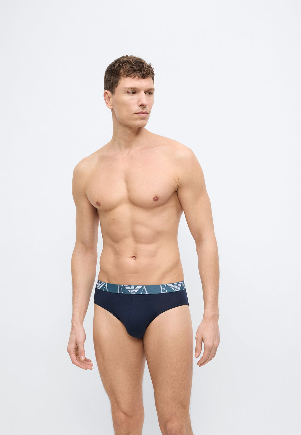 BOLD MONOGRAM SLİP 3'LÜ PAKET - Slip Külot - siyah/mavi