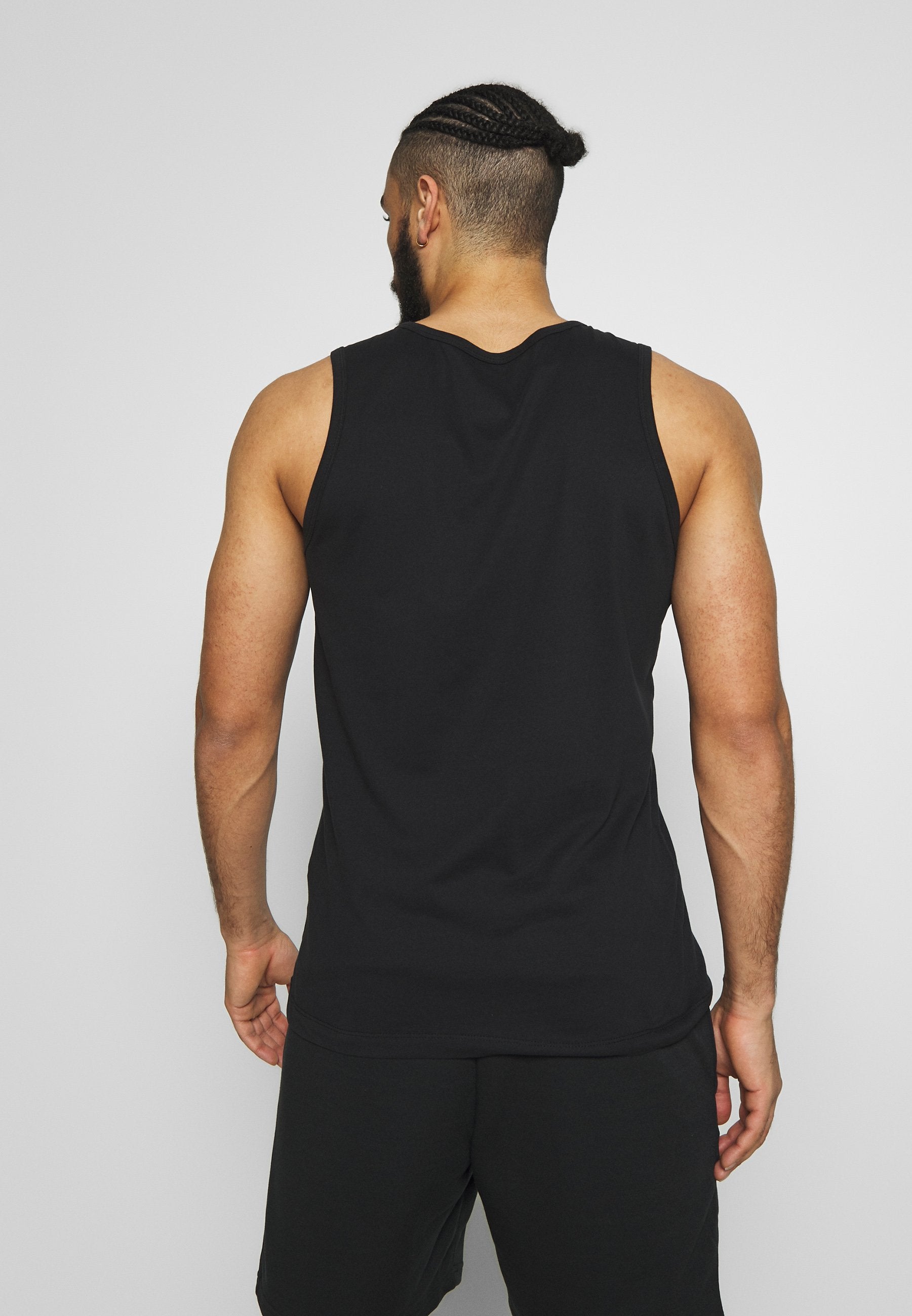 TANK SOLID - Top - black /white