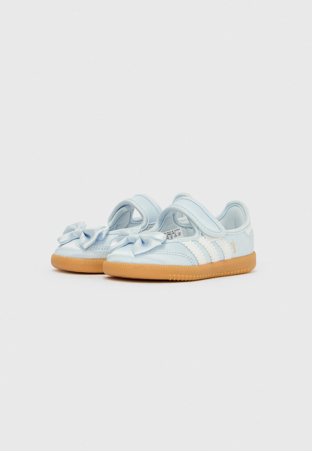 ADIDAS DISNEY SAMBA JANE BALLERINA - أحذية أطفال - أبيض/سماء كريستالية/مطاط