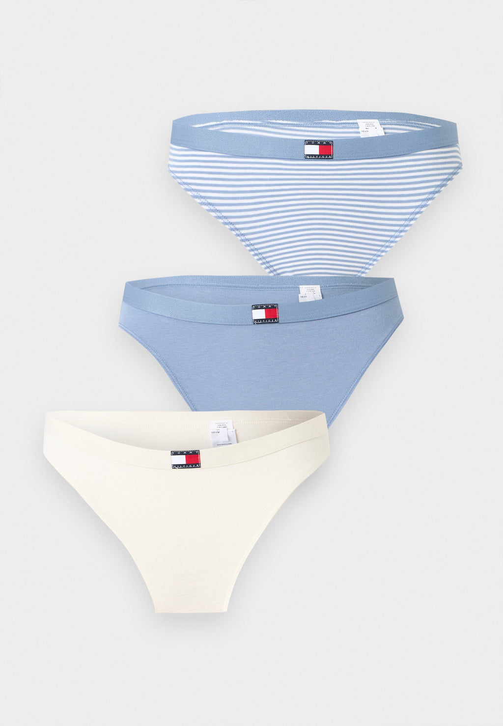 HERITAGE 3 PACK  - Briefs - ivory/brisk blue