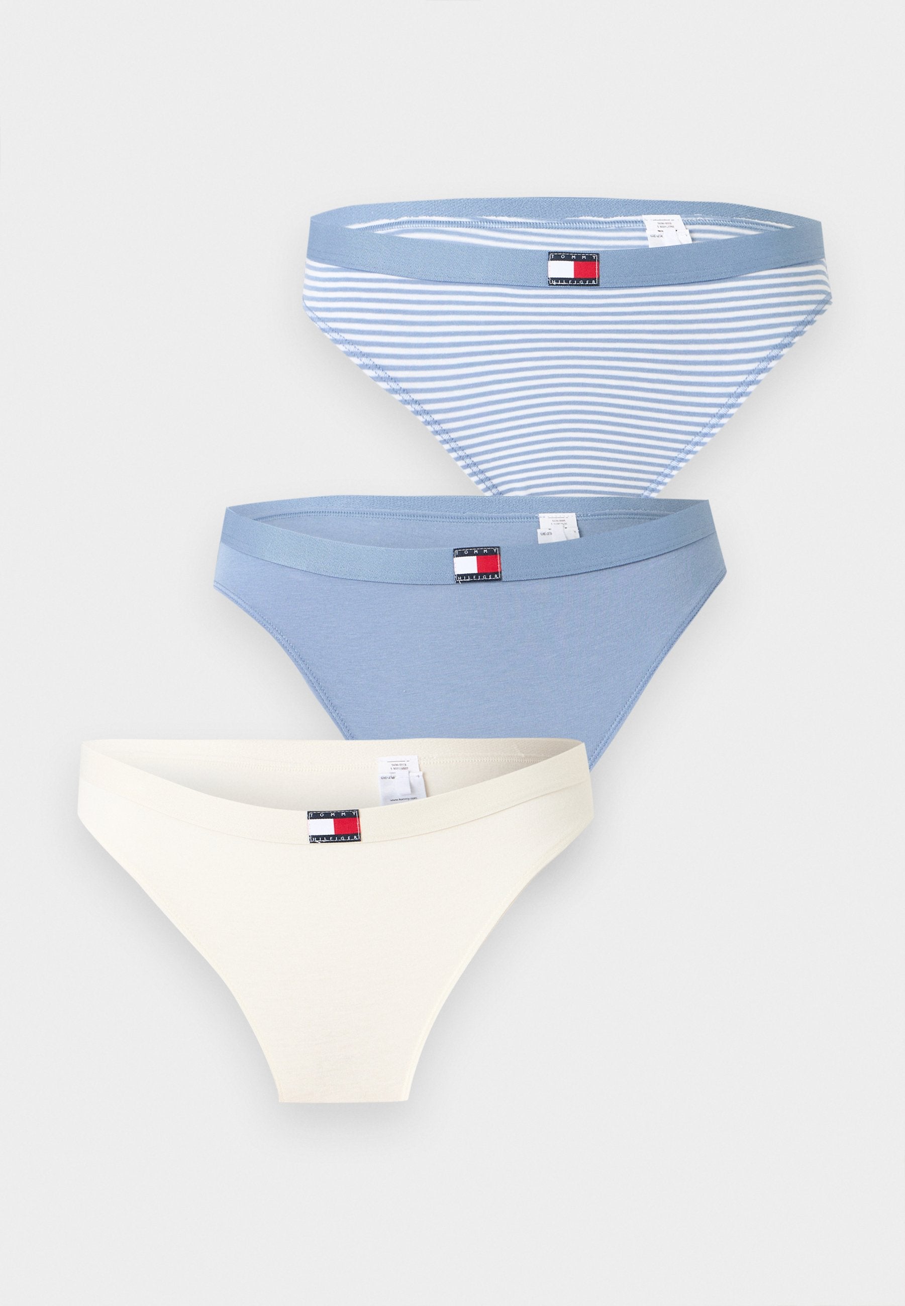 HERITAGE 3 PACK  - Briefs - ivory/brisk blue
