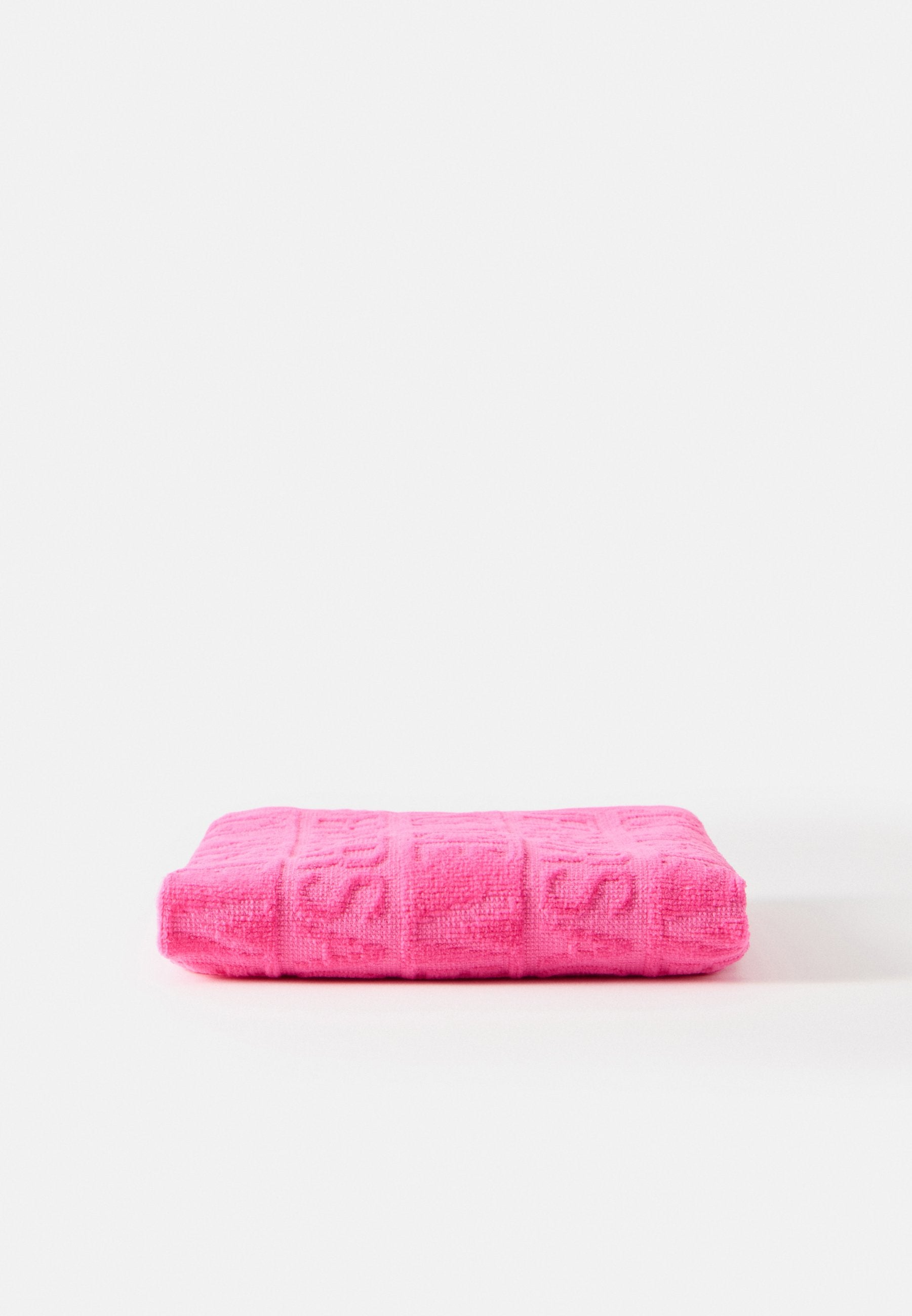 BATH TOWEL - Towel - fuxia