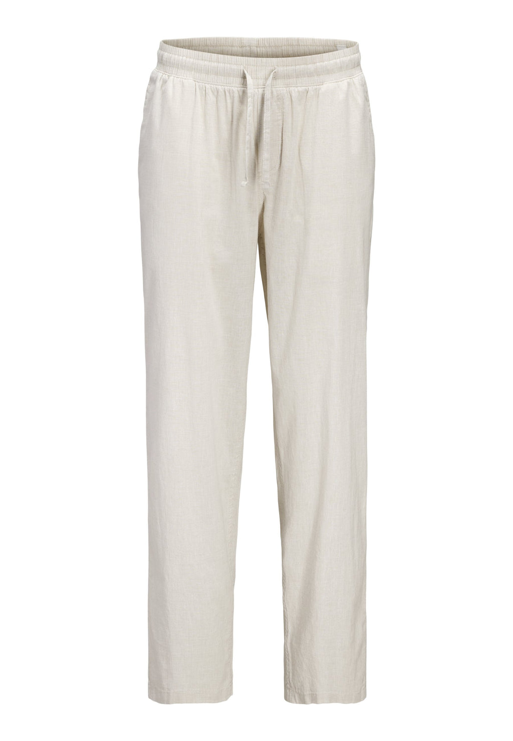 Joggers Wide Leg Fit - Trousers - string melange