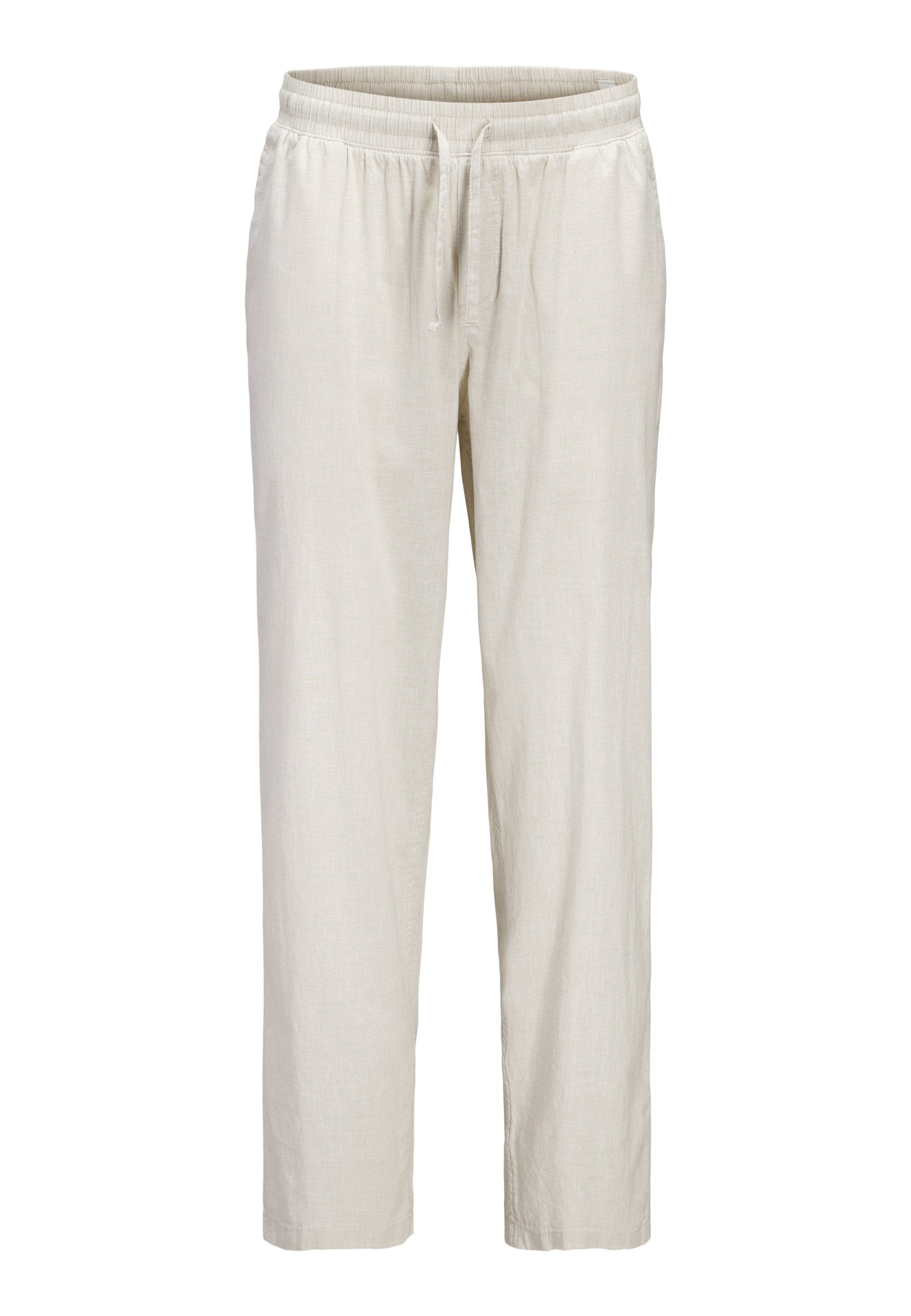 Joggers Wide Leg Fit - Trousers - string melange