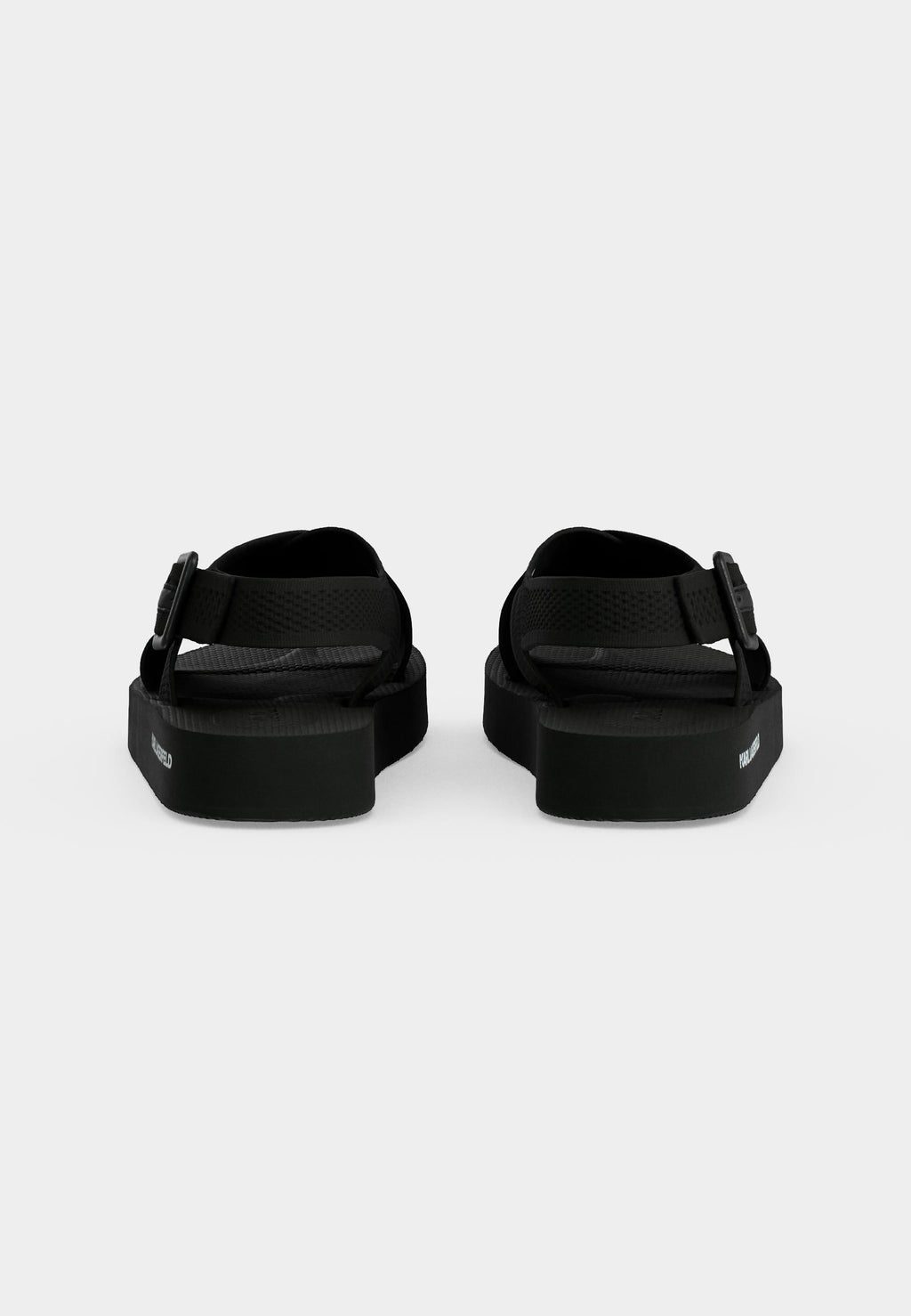 ATLANTIK KROSS STRAP - Sandals - black