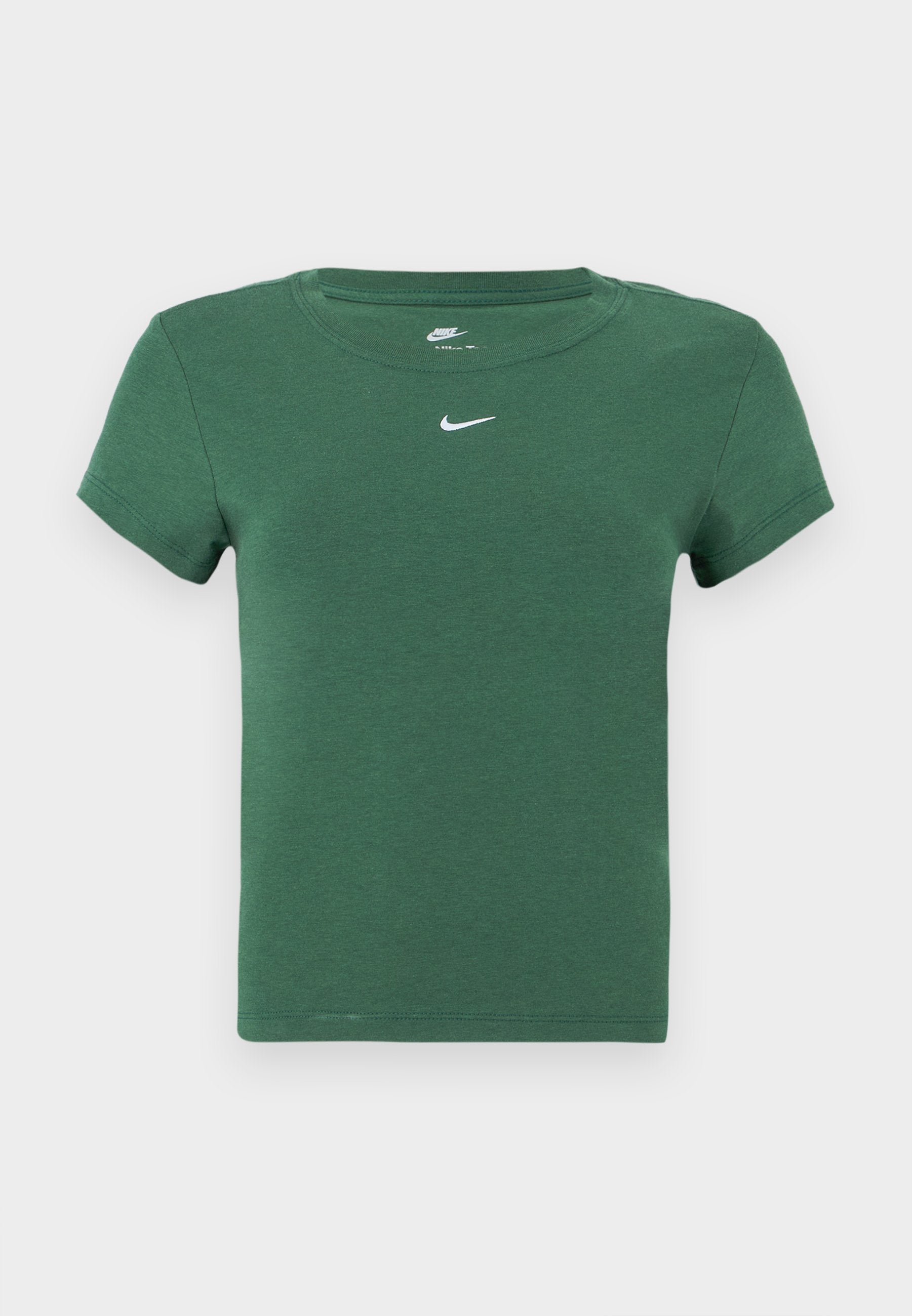 Basic T-shirt - fir/white