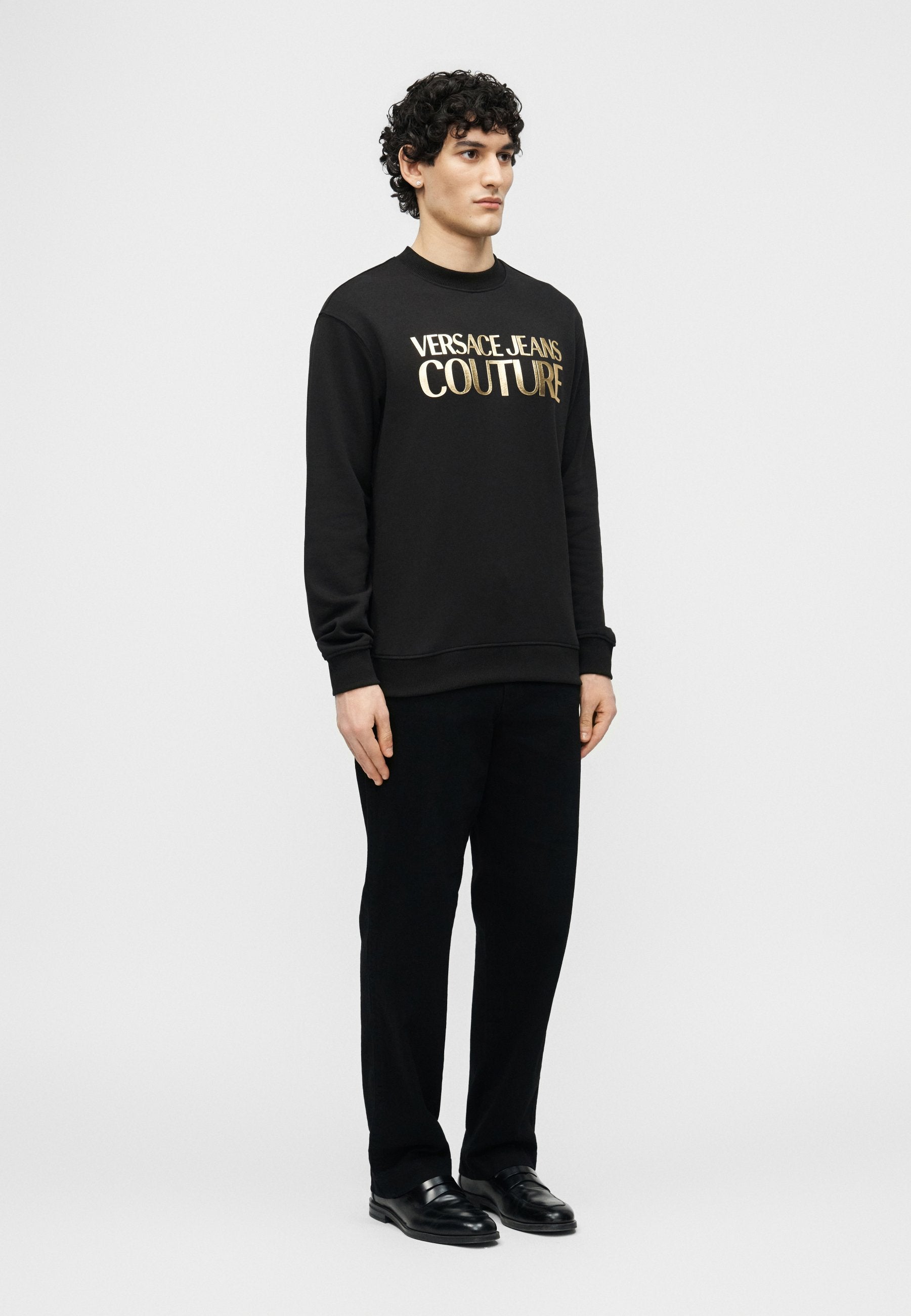 Sweatshirt - black/gold-coloured