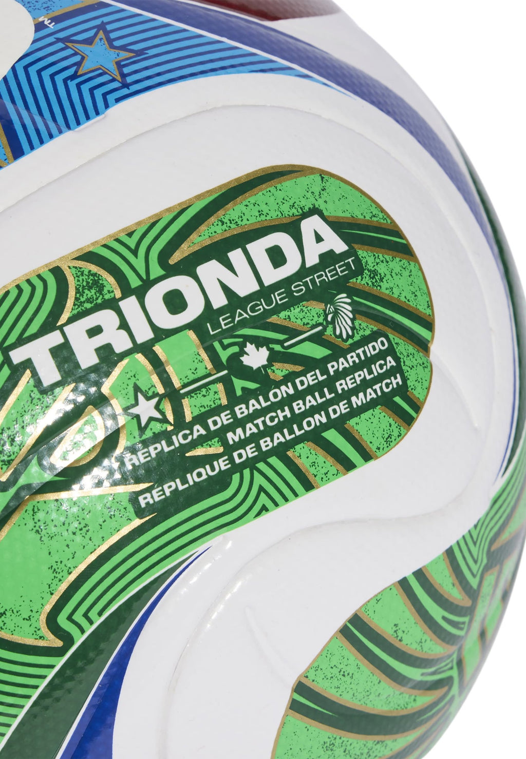WORLD CUP 26 TRIONDA LEAGUE JUNIOR 350 - Football - white team royal blue solar blue power red
