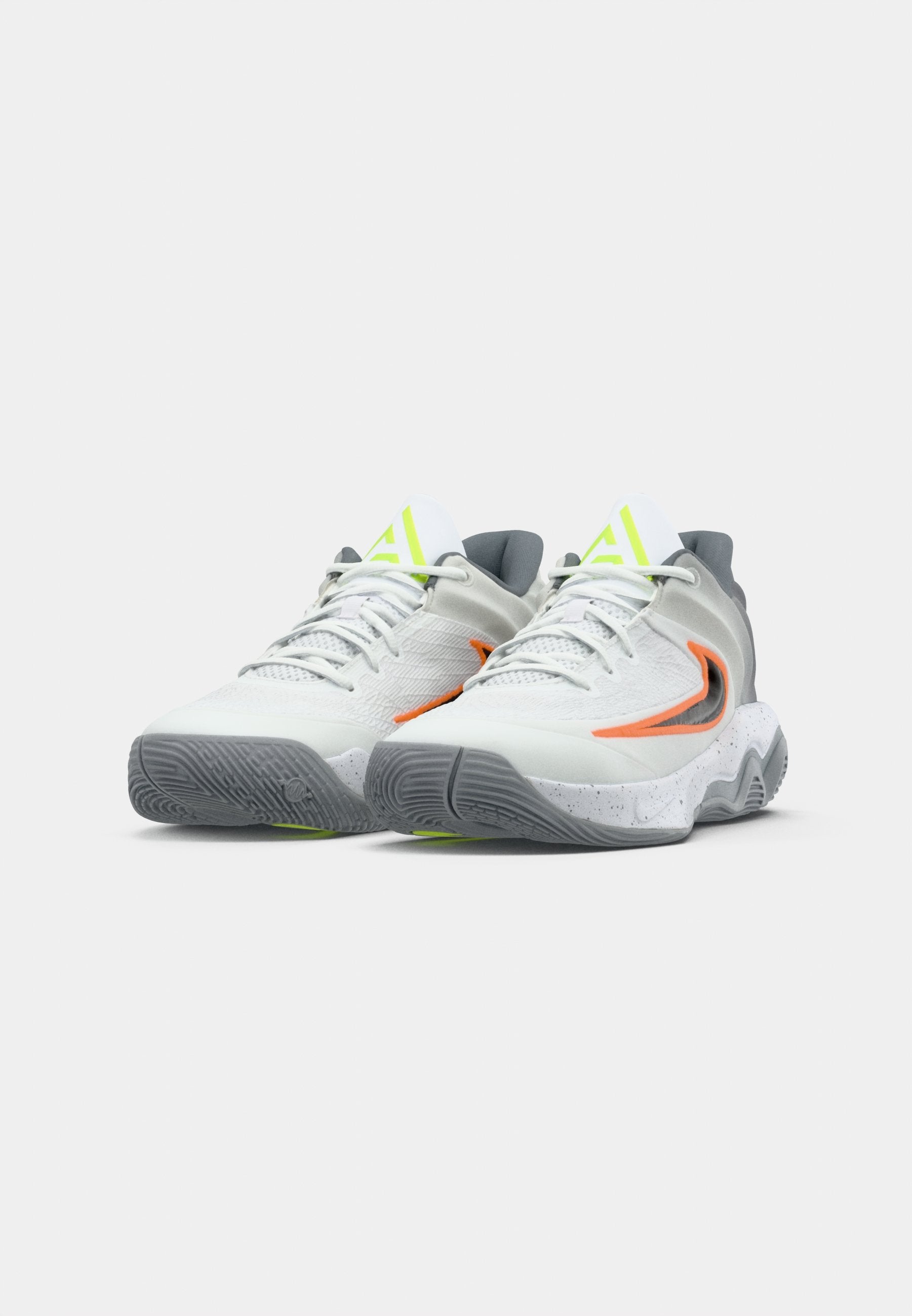 GIANNIS IMMORTALITY 4 - Basketball shoes - white/black/volt/wolf grey