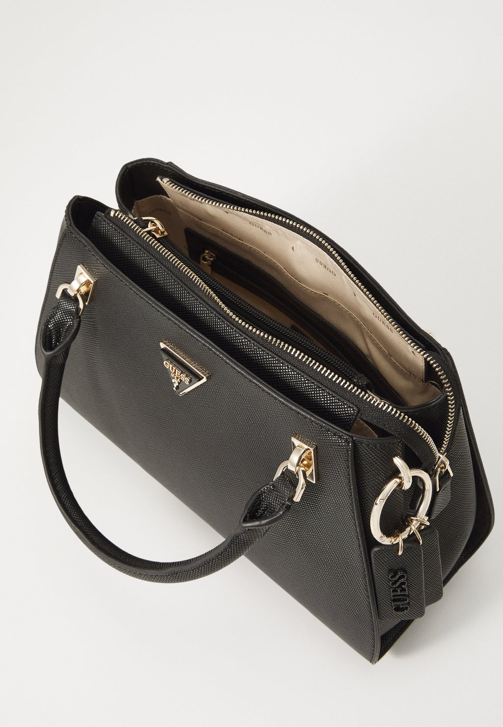 NOELLE LUXURY SATCHEL - Handbag - black