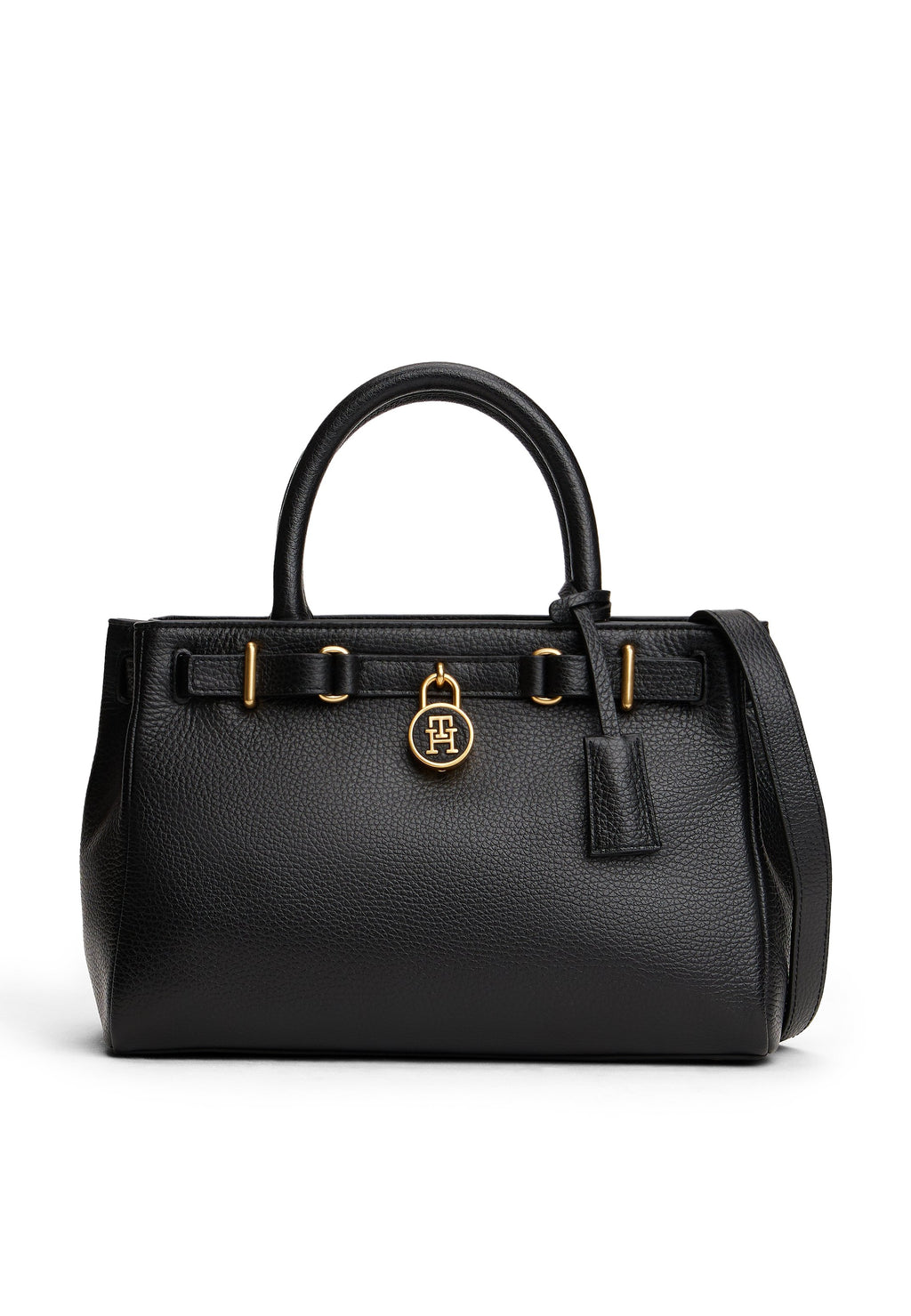 CABAS EN CUIR THE AMERICAN ICON - Sac à main - noir