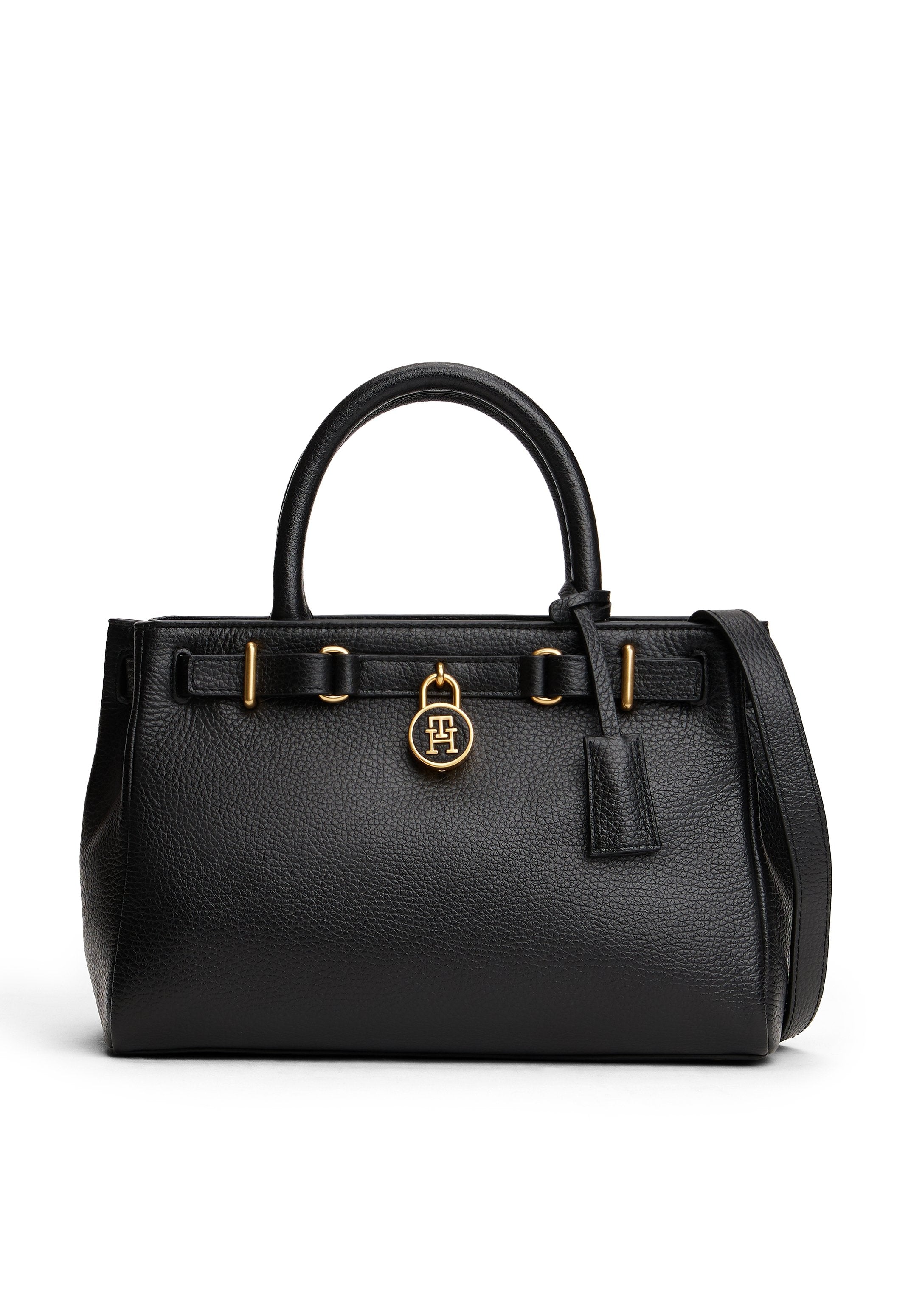 CABAS EN CUIR THE AMERICAN ICON - Sac à main - noir
