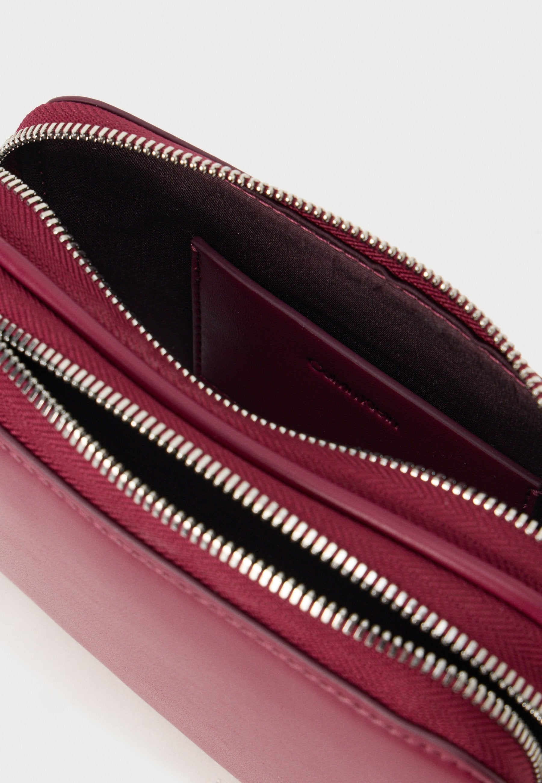 WEBBING DOUBLE STRAP CAMERA BAG - Cross body bag - alluring pink