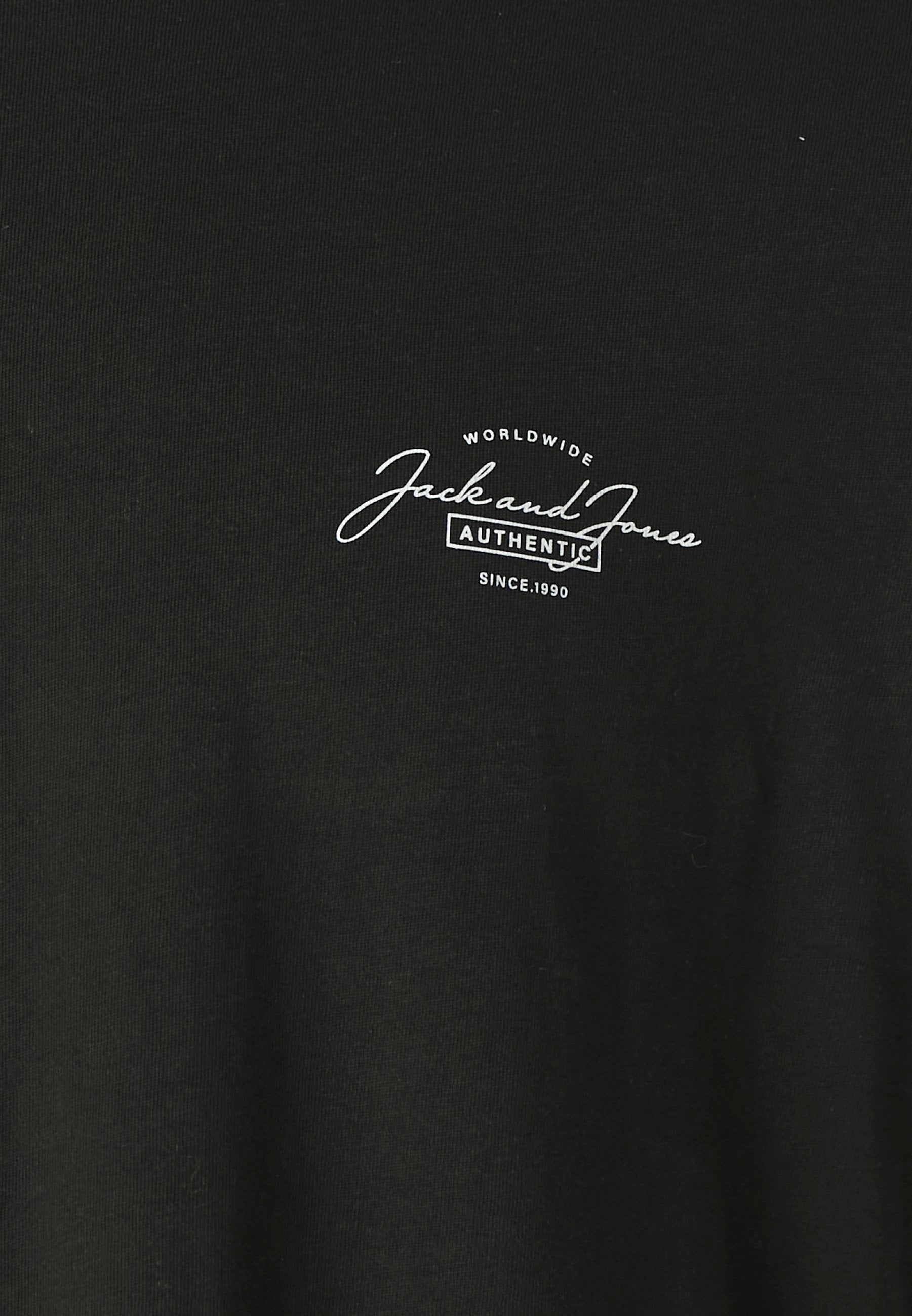JJFERRIS TEE CREW NECK 3 PACK - Basic T-shirt - green/white/black