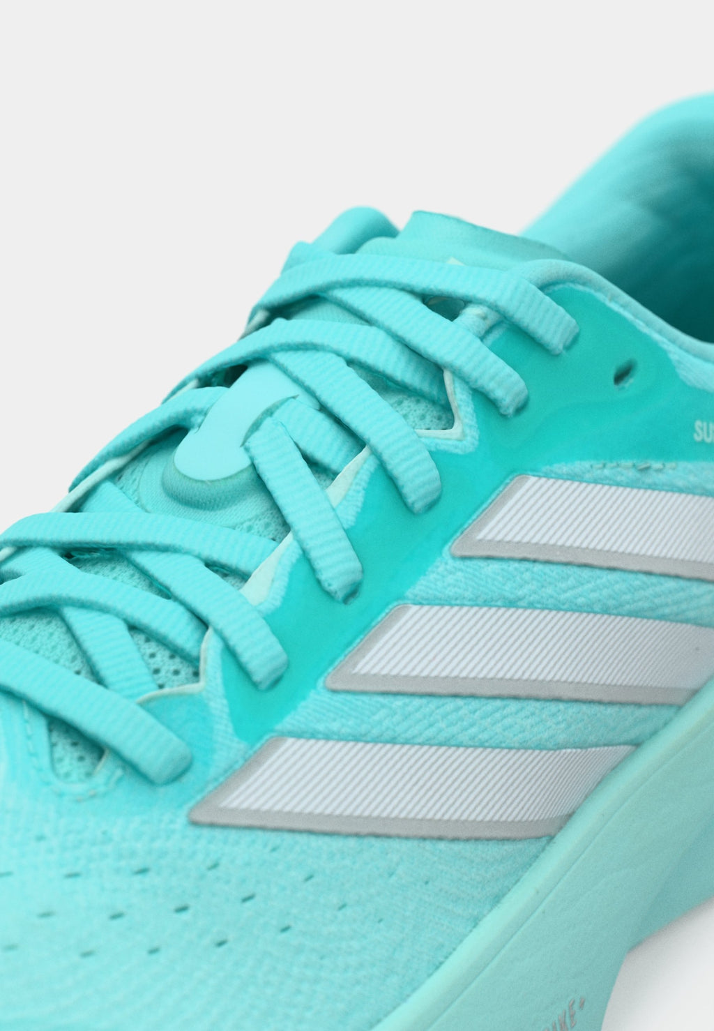 SUPERNOVA RISE 3 W - Chaussures de running sur route - flash aqua/footwear white/silver-coloured metallic