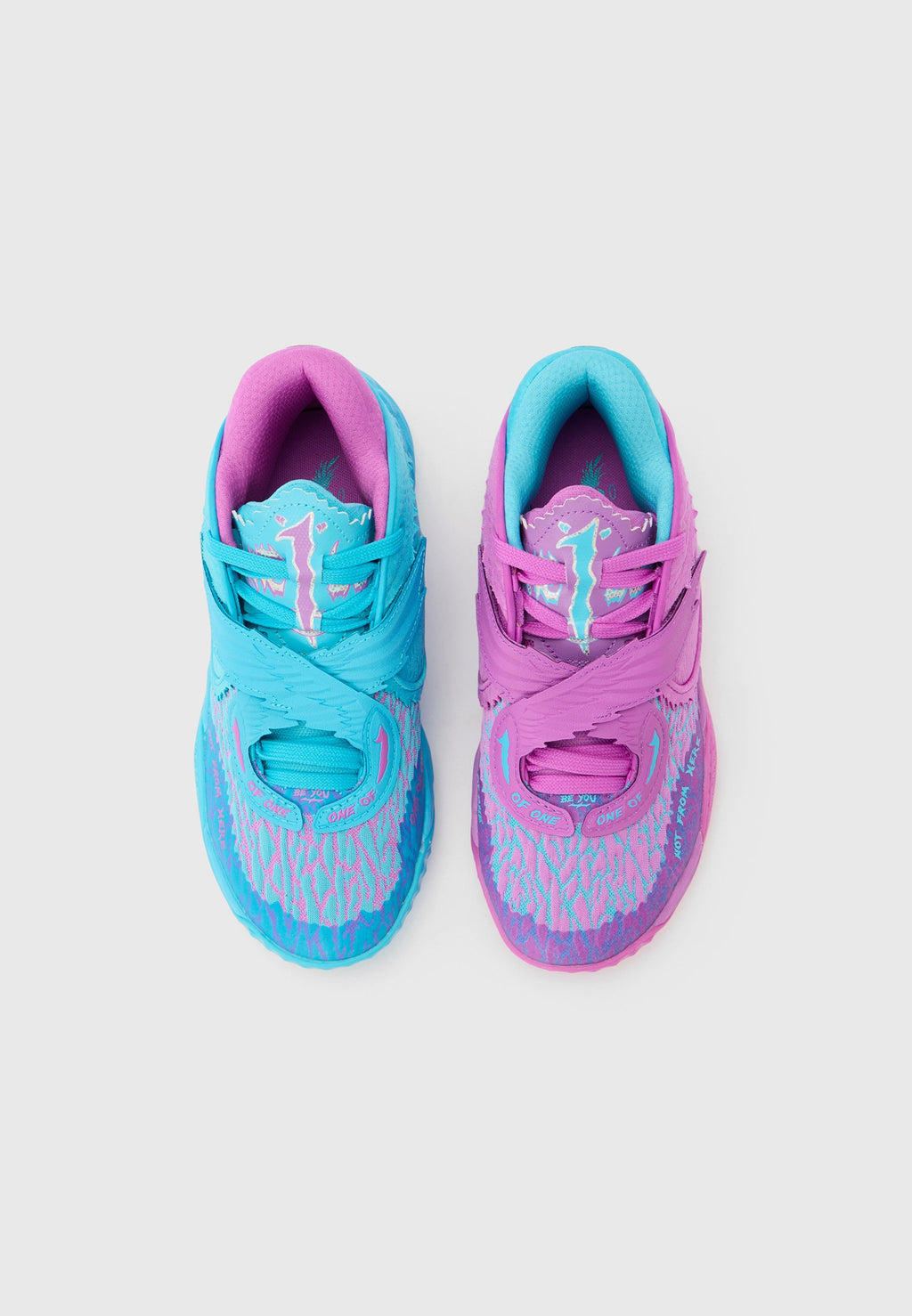 MB.05 HIVE UNISEX - Basketball shoes - bright aqua/pure magenta