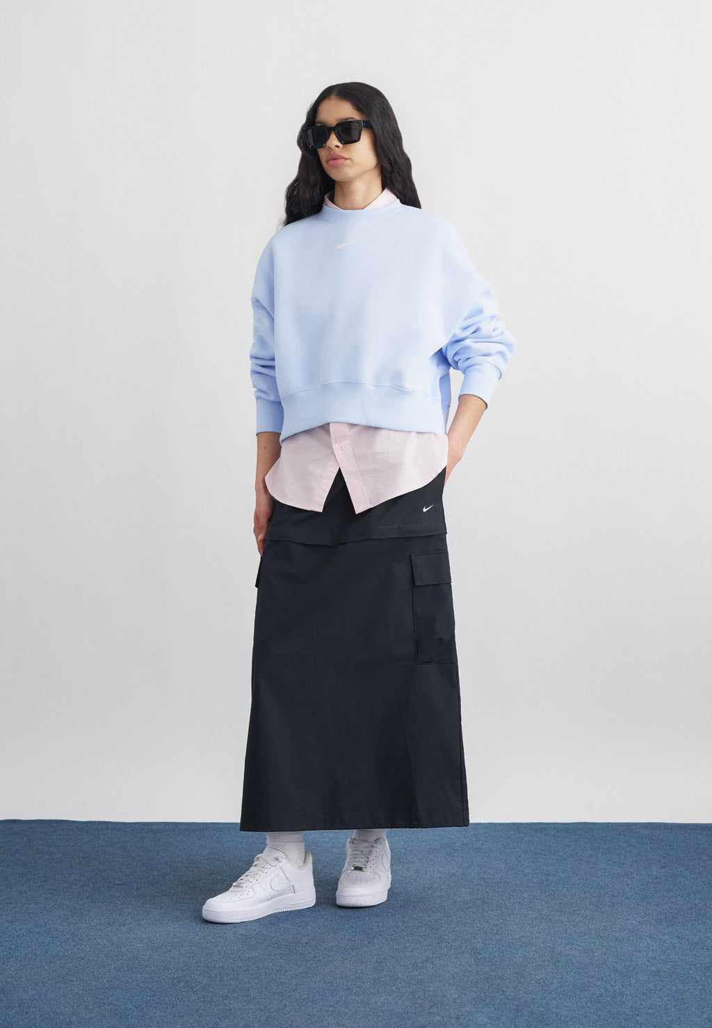 CREW - Sweatshirt - hydrogen blue sail