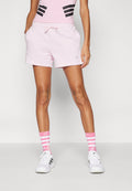 Short de sport - rose clair/blanc