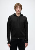 SAGGY - Zip-up sweatshirt - black