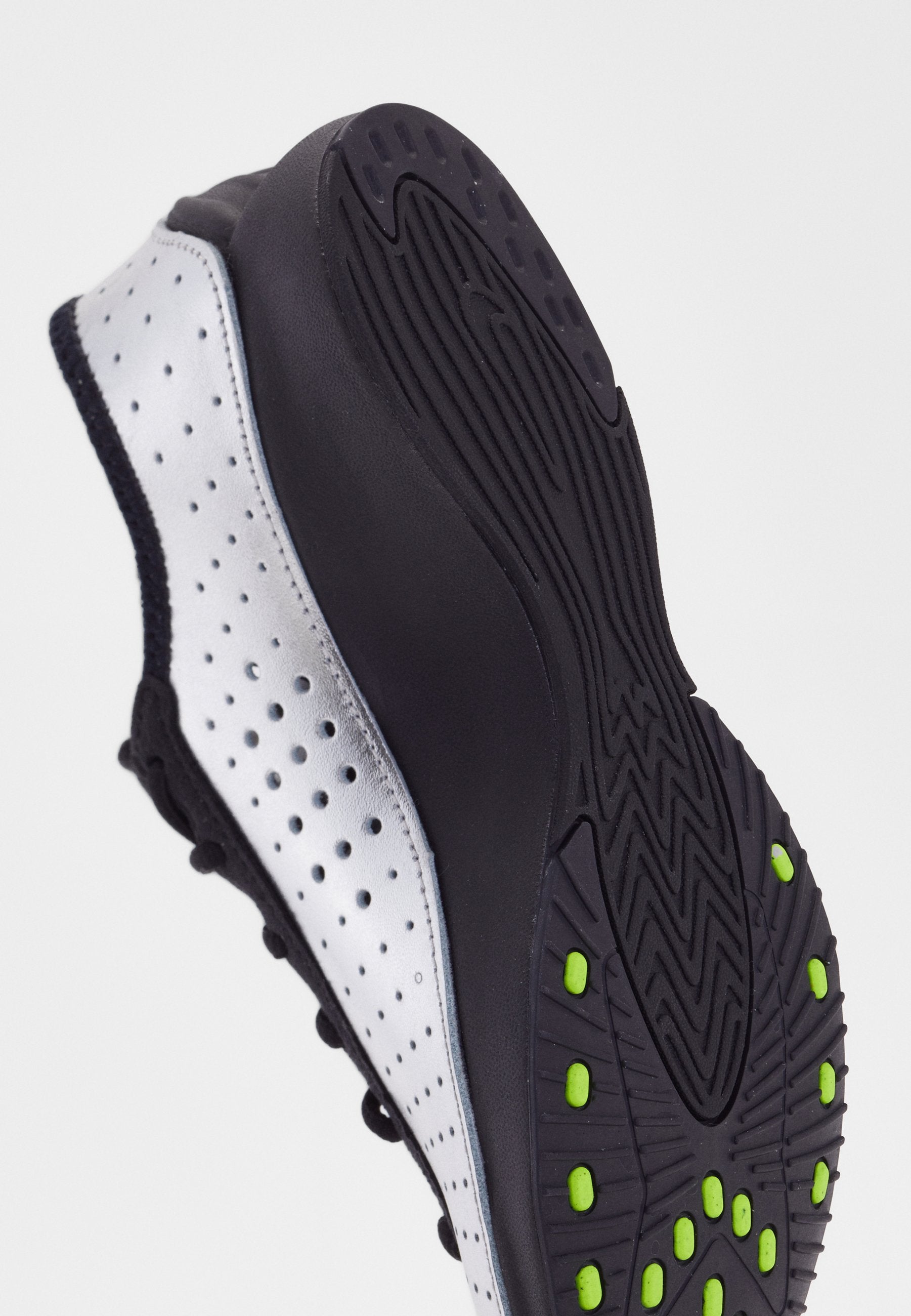 AIR SUPERFLY - Trainers - silver-coloured/black/anthracite/volt