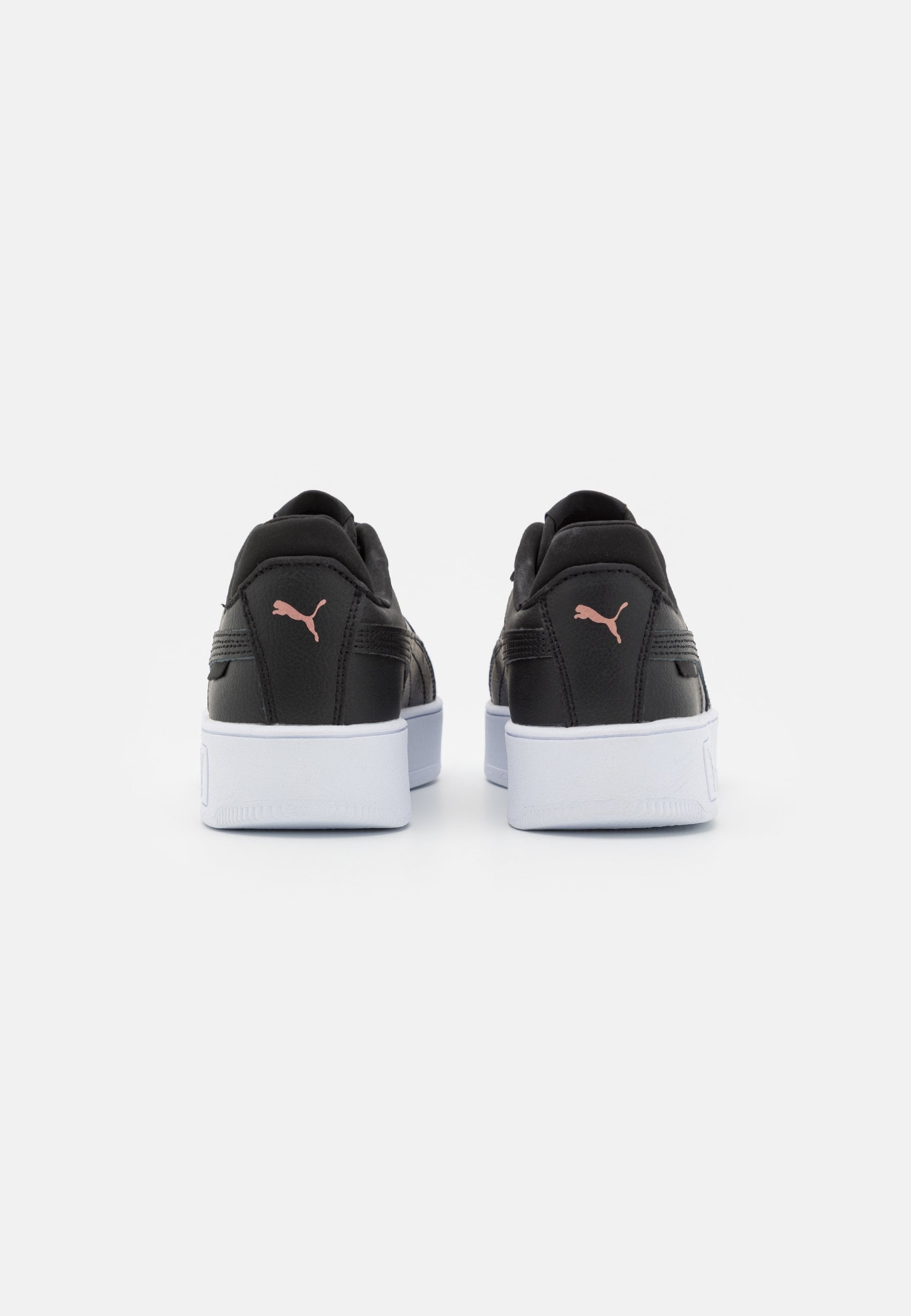 CARINA STREET - Trainers - black/rose gold/white