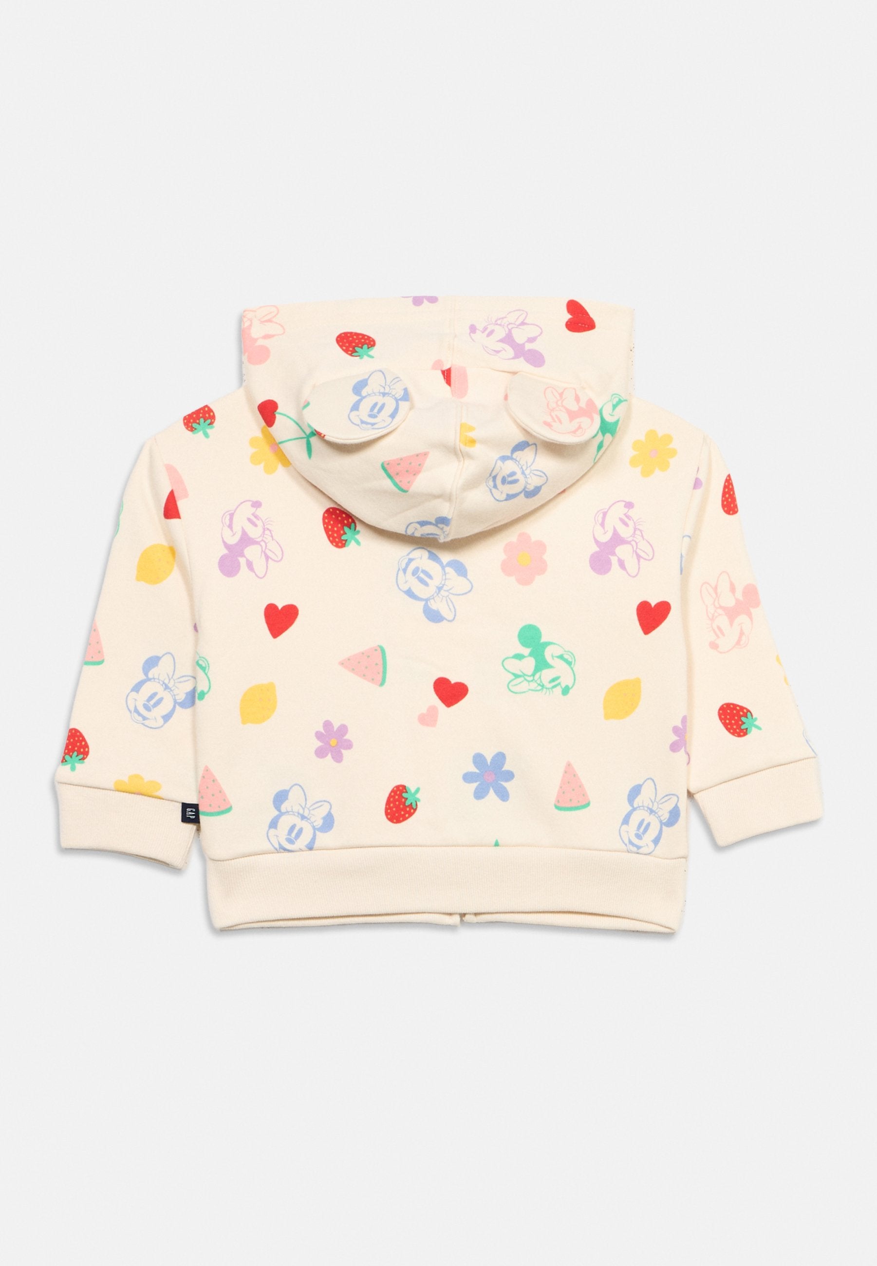 LOGO - Zip-up sweatshirt - off-white/multi-coloured