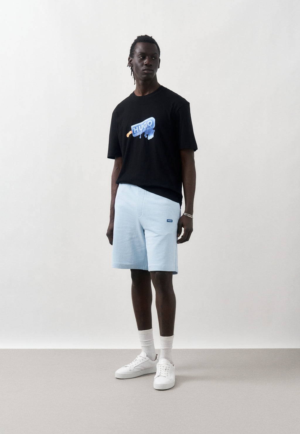 NOGLASY - Print T-shirt - black