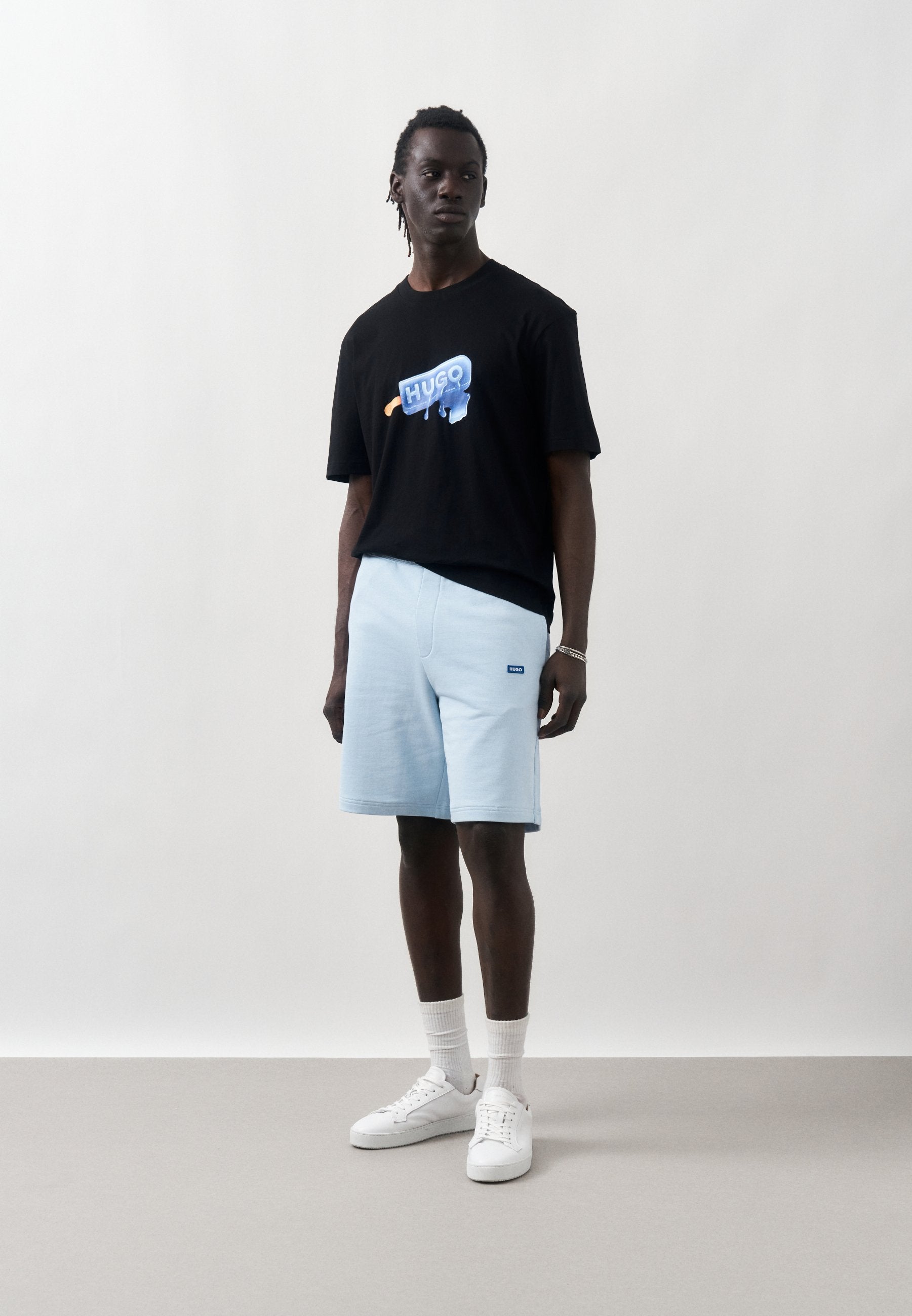 NOGLASY - Print T-shirt - black