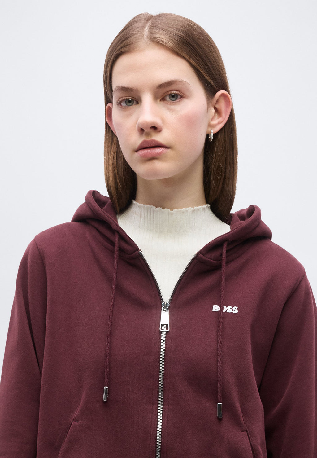 EMUS - Zip-up sweatshirt - dark brown