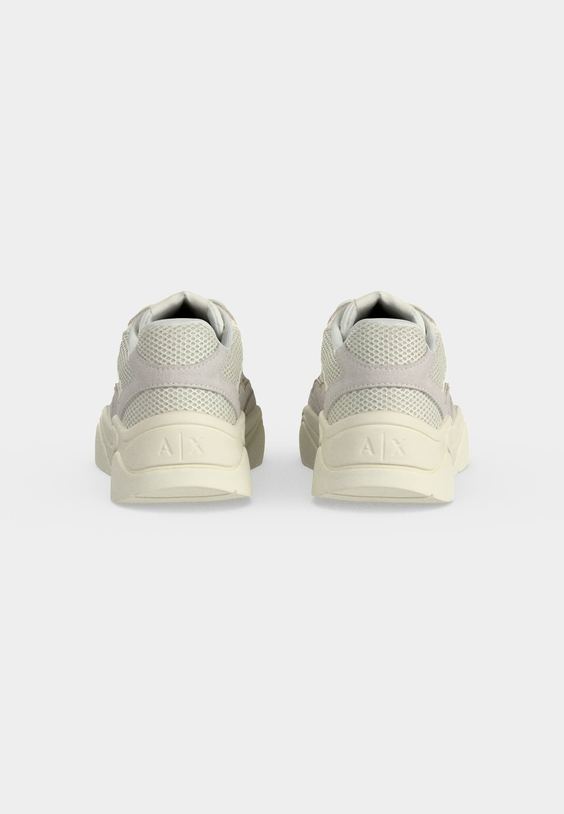 Trainers - white/pale gold-coloured