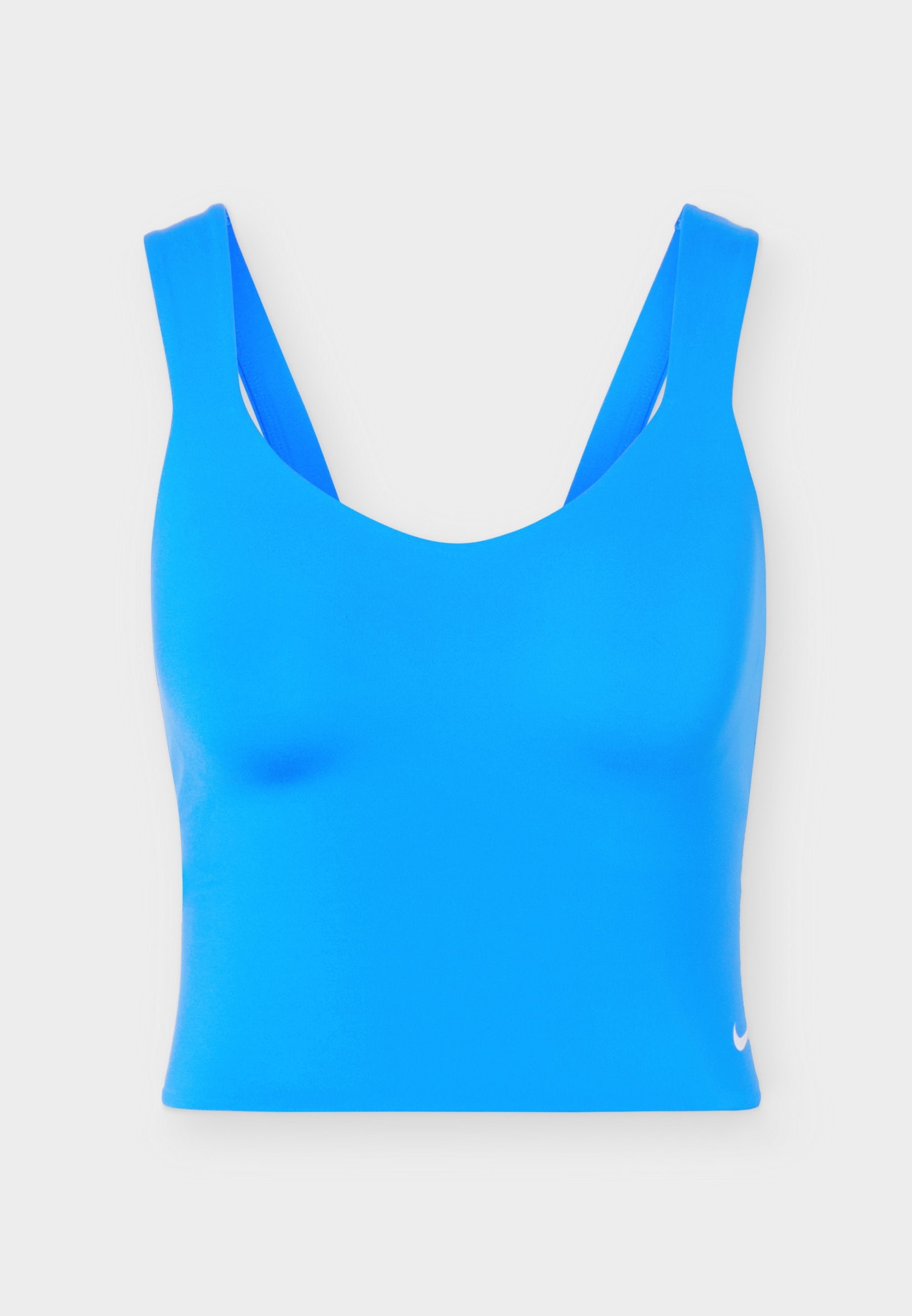 SCULPT BRA TANK - توب - أزرق فوتو فاتح/أبيض