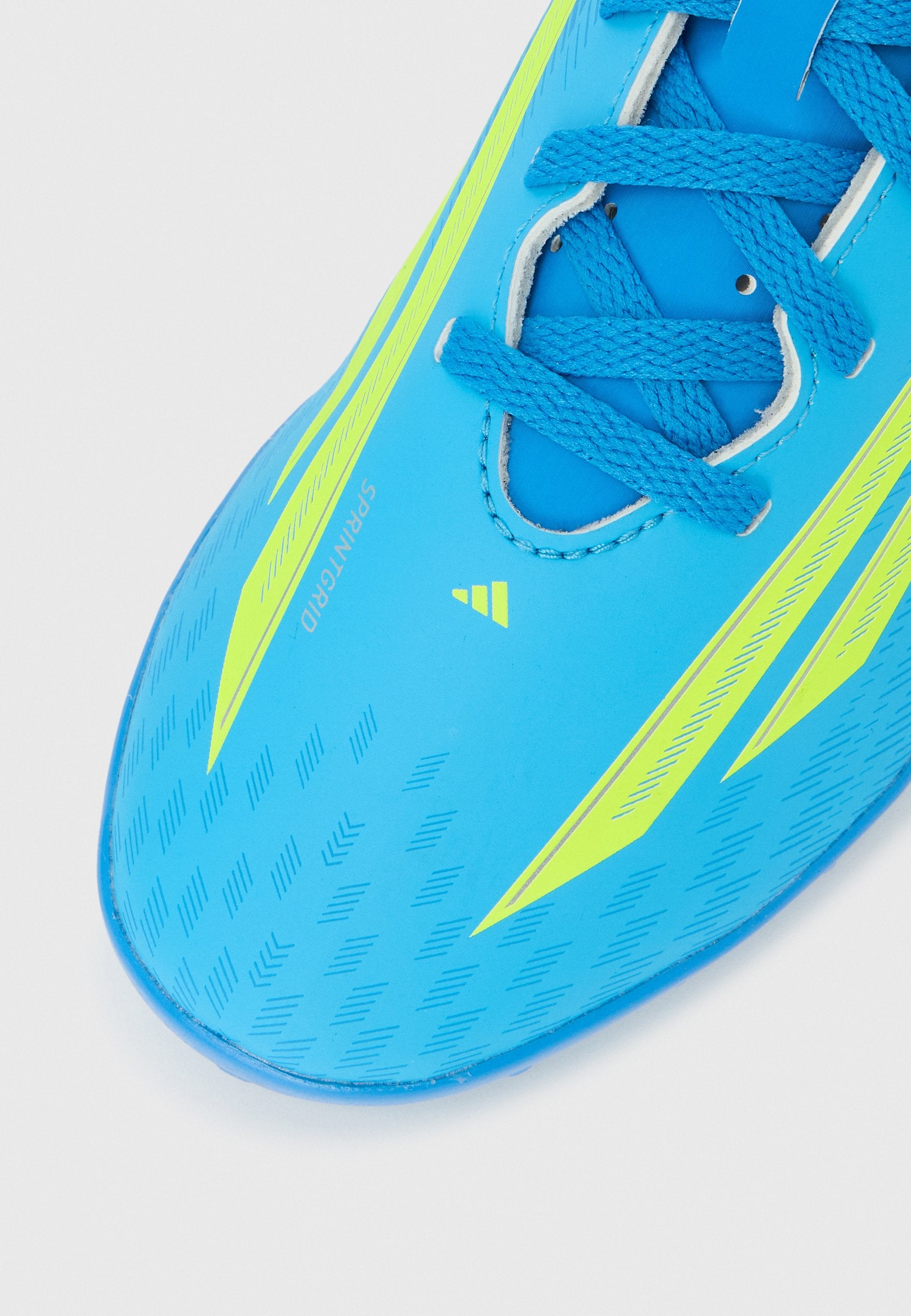 F50 CLUB UNISEX - Halı Saha Kramponu - lucid ray blue/team solar yellow/lucid aquamarine