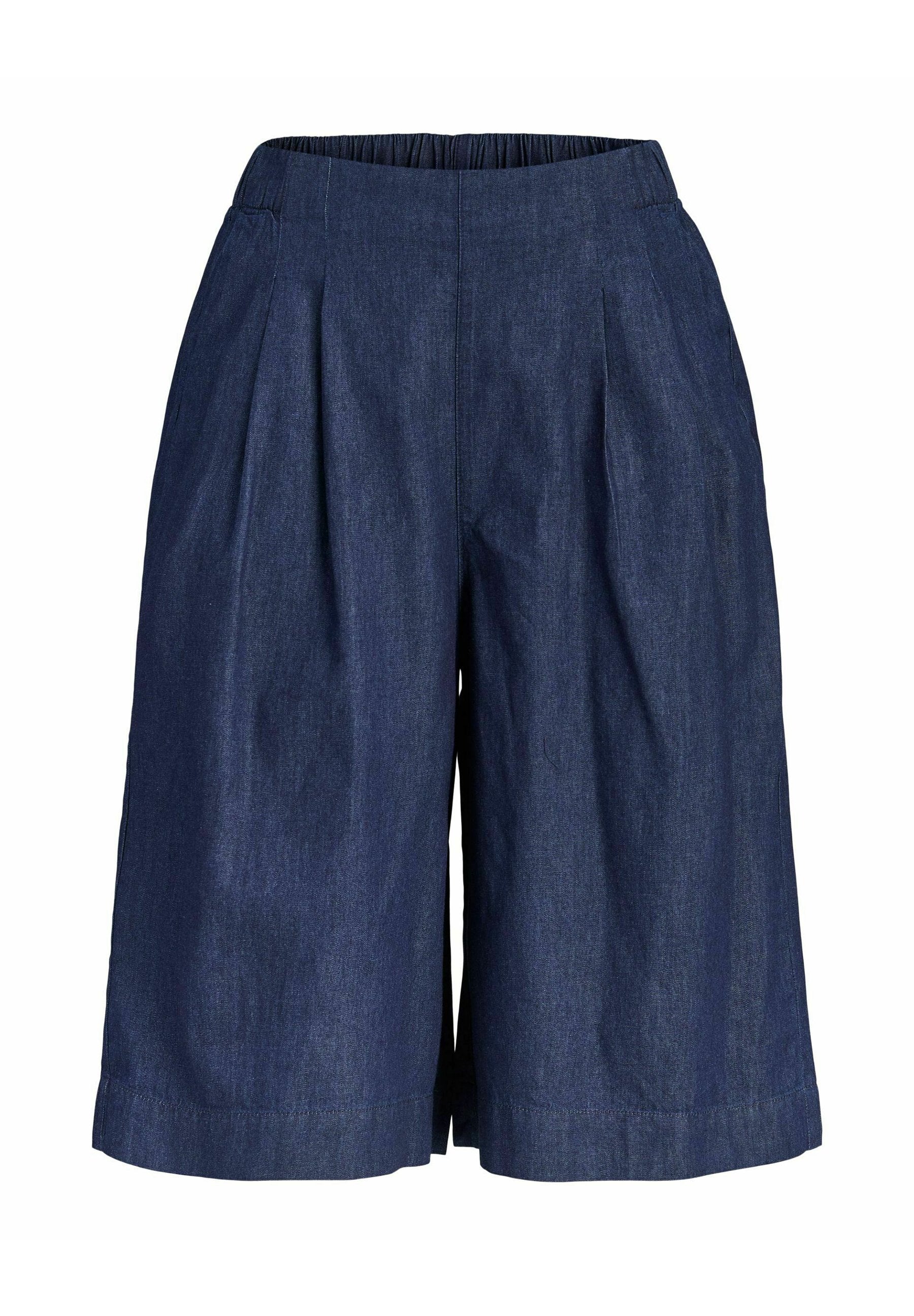 Casual JXDEBBY Casual - Denim shorts - dark blue denim