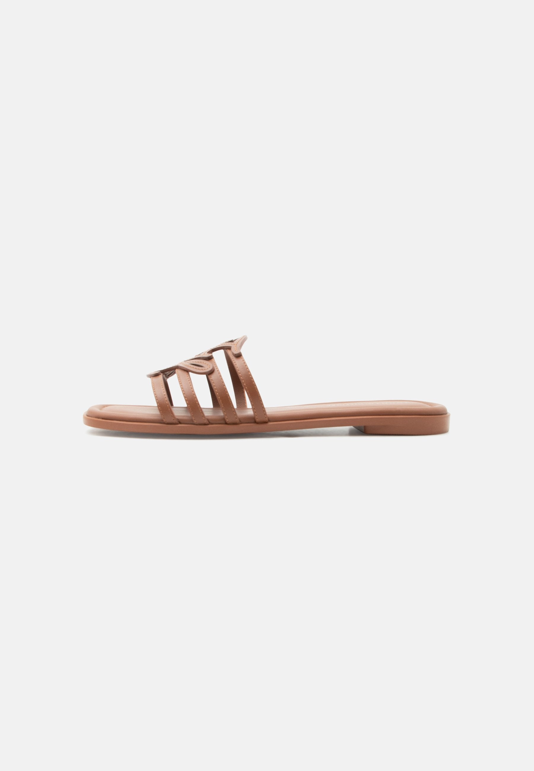 TH SCRIPT FLAT MULE LTH - Mules - warm bronze
