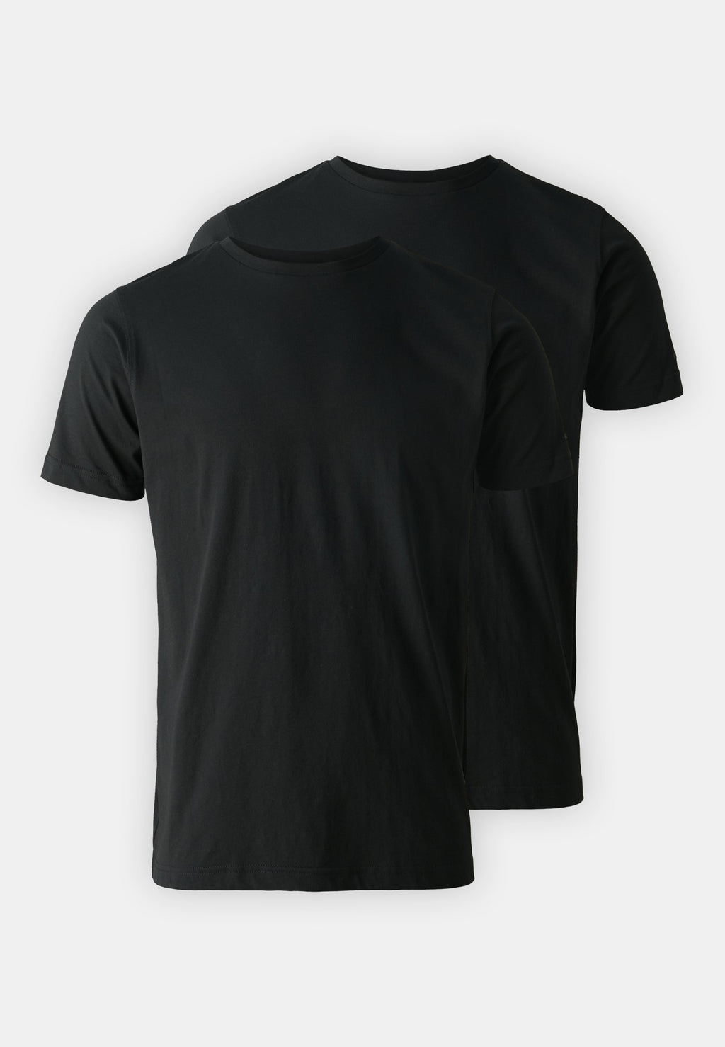 CREW NECK 2 PACK - Basic T-shirt - black