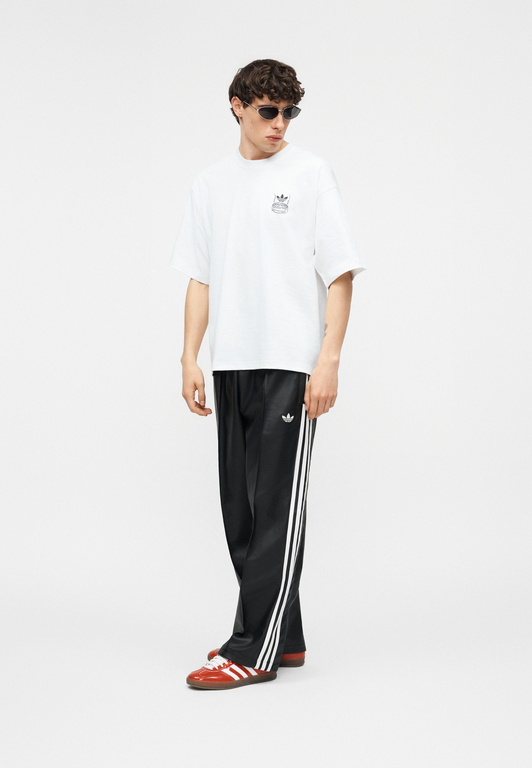 CHOPSTICKS TEE UNISEX - Print T-shirt - core white