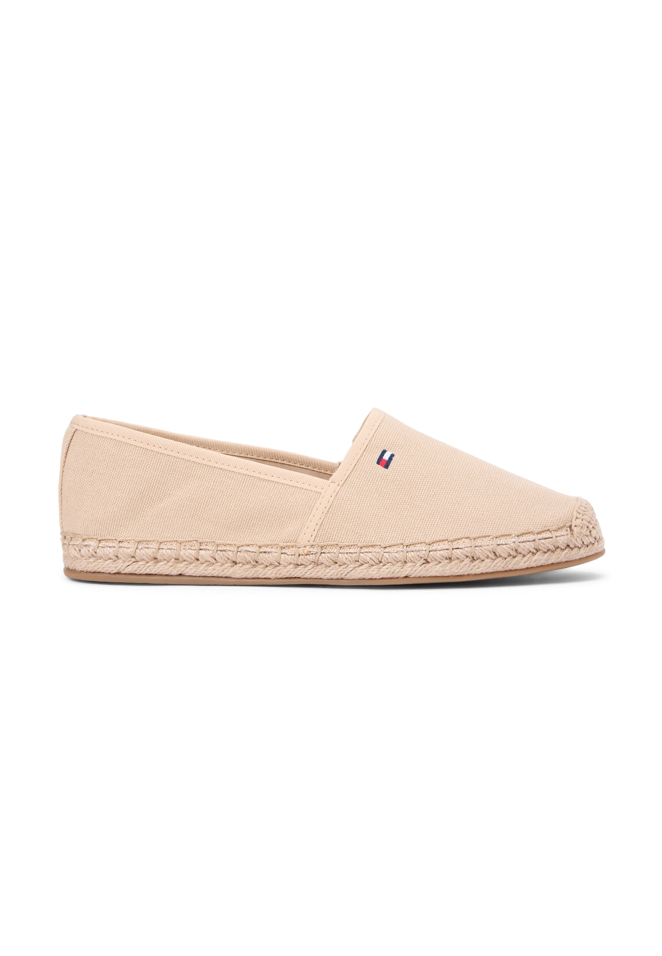 BAYRAK İŞLEMELİ KANVAS ESPADRİL - Espadriller - clayed pebble