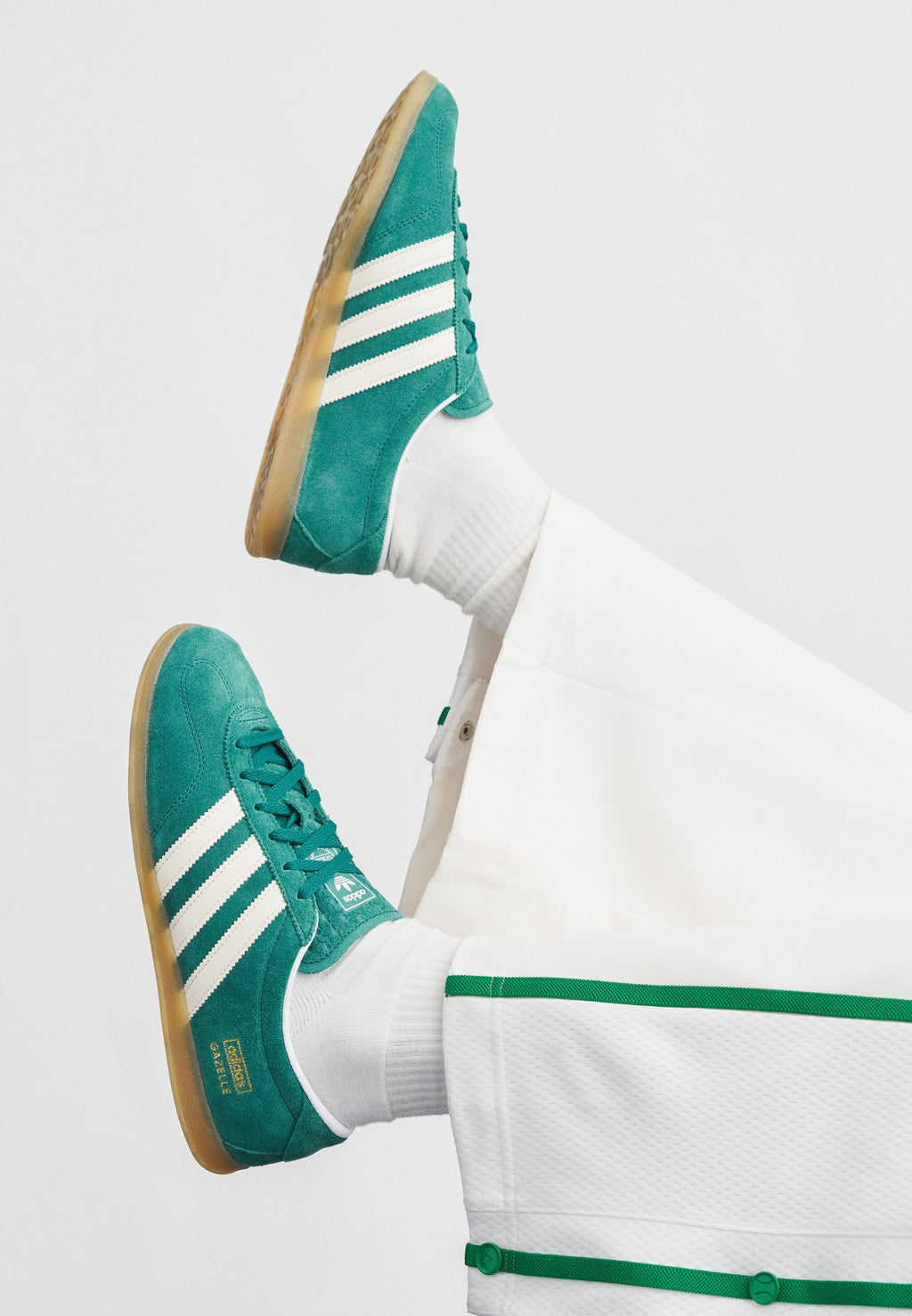 GAZELLE LO PRO W - Trainers - collegiate green/cloud white/gum