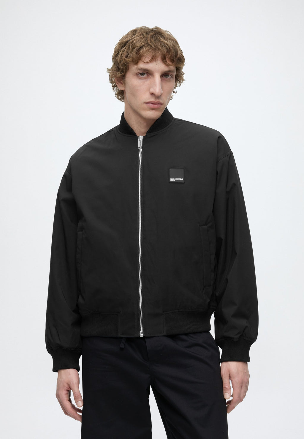 BOMBER - Light jacket - black