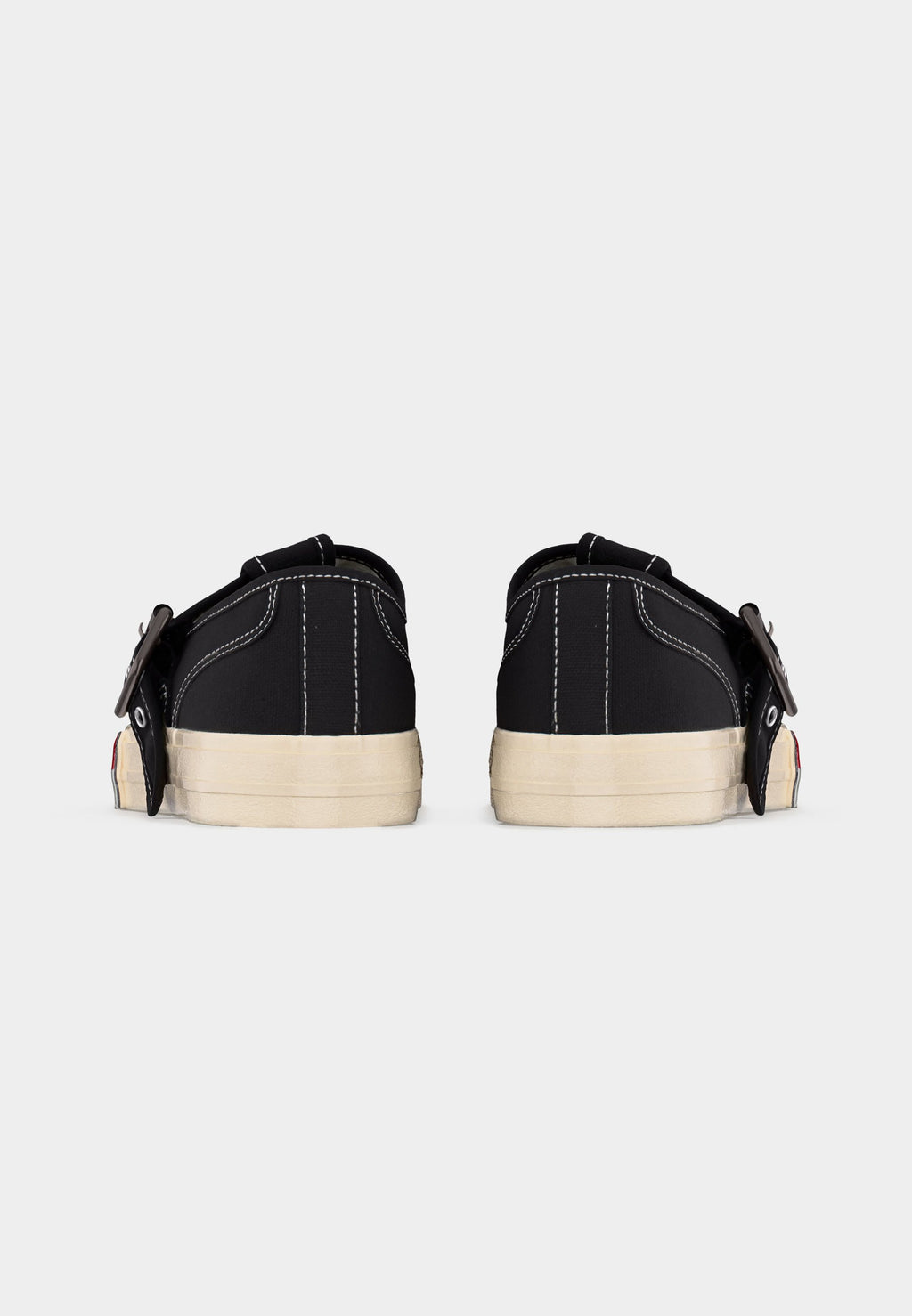 ARCHIVE MARY JANE - Ankle strap ballet pumps - black