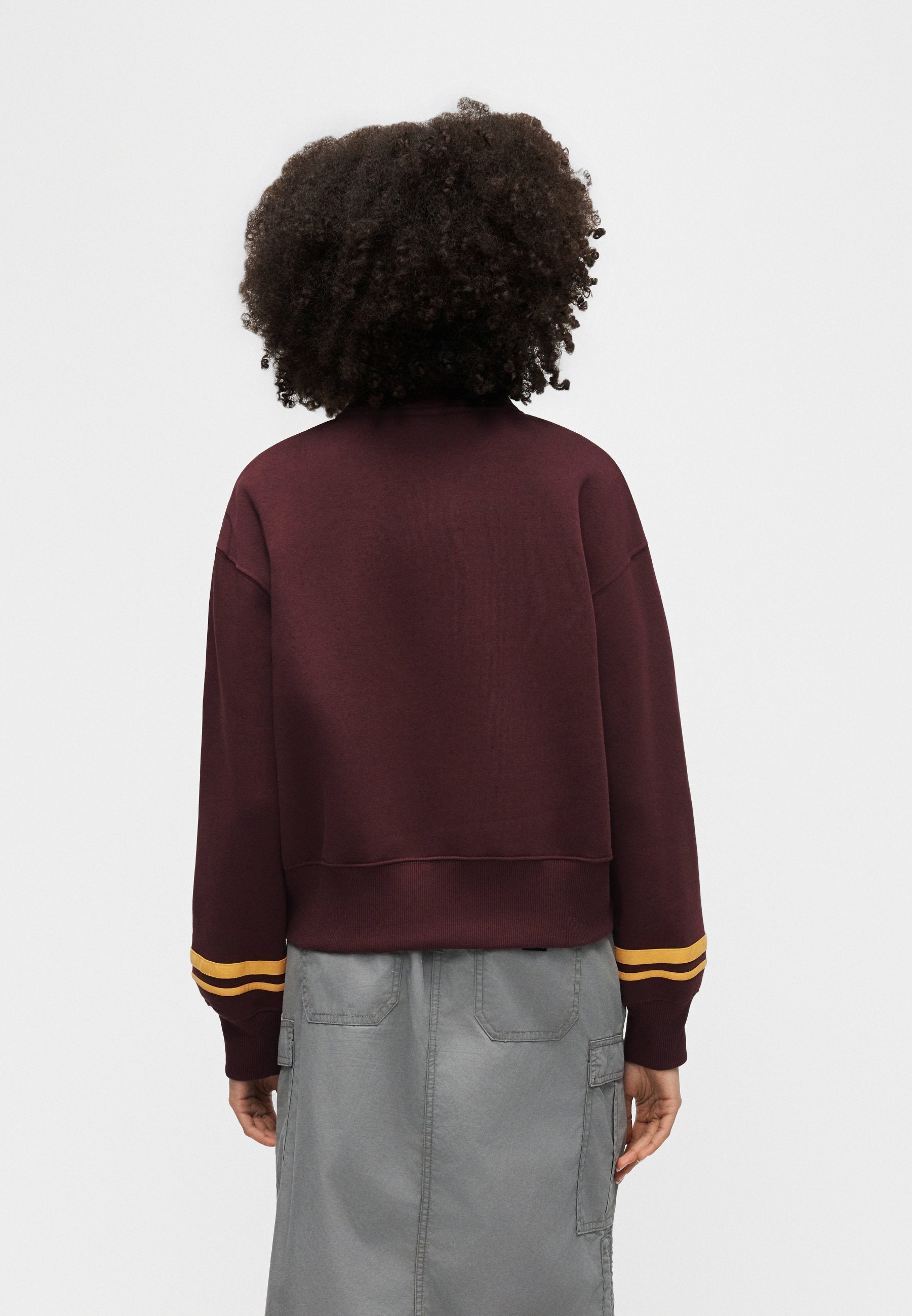 Sweatshirt - bordo ezme