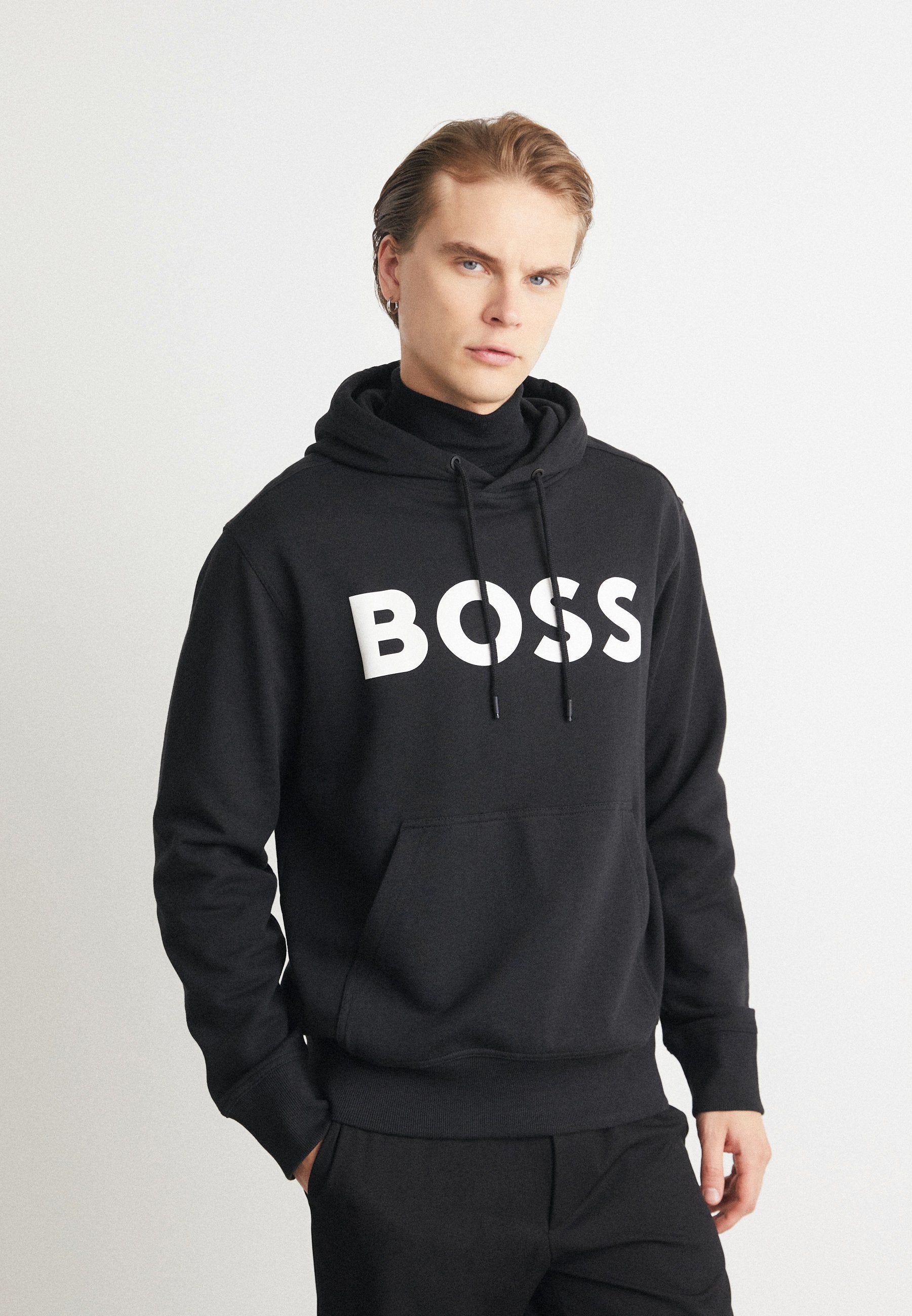 WEBASIC HOOD - Kapüşonlu Üst - siyah