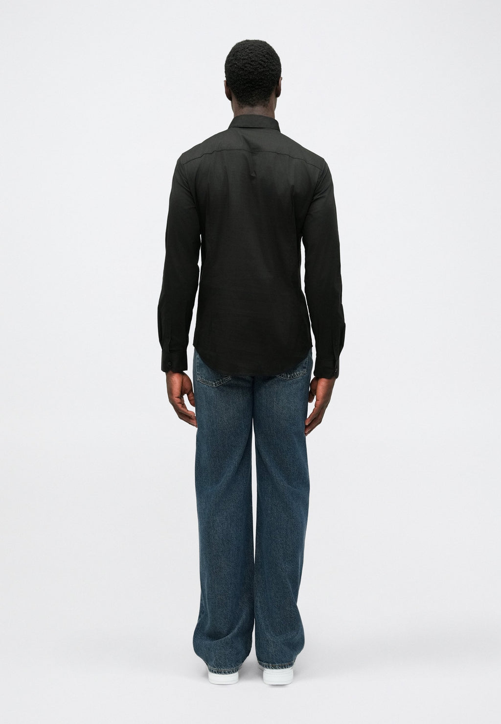 SHIRT SLIM FIT - Shirt - black