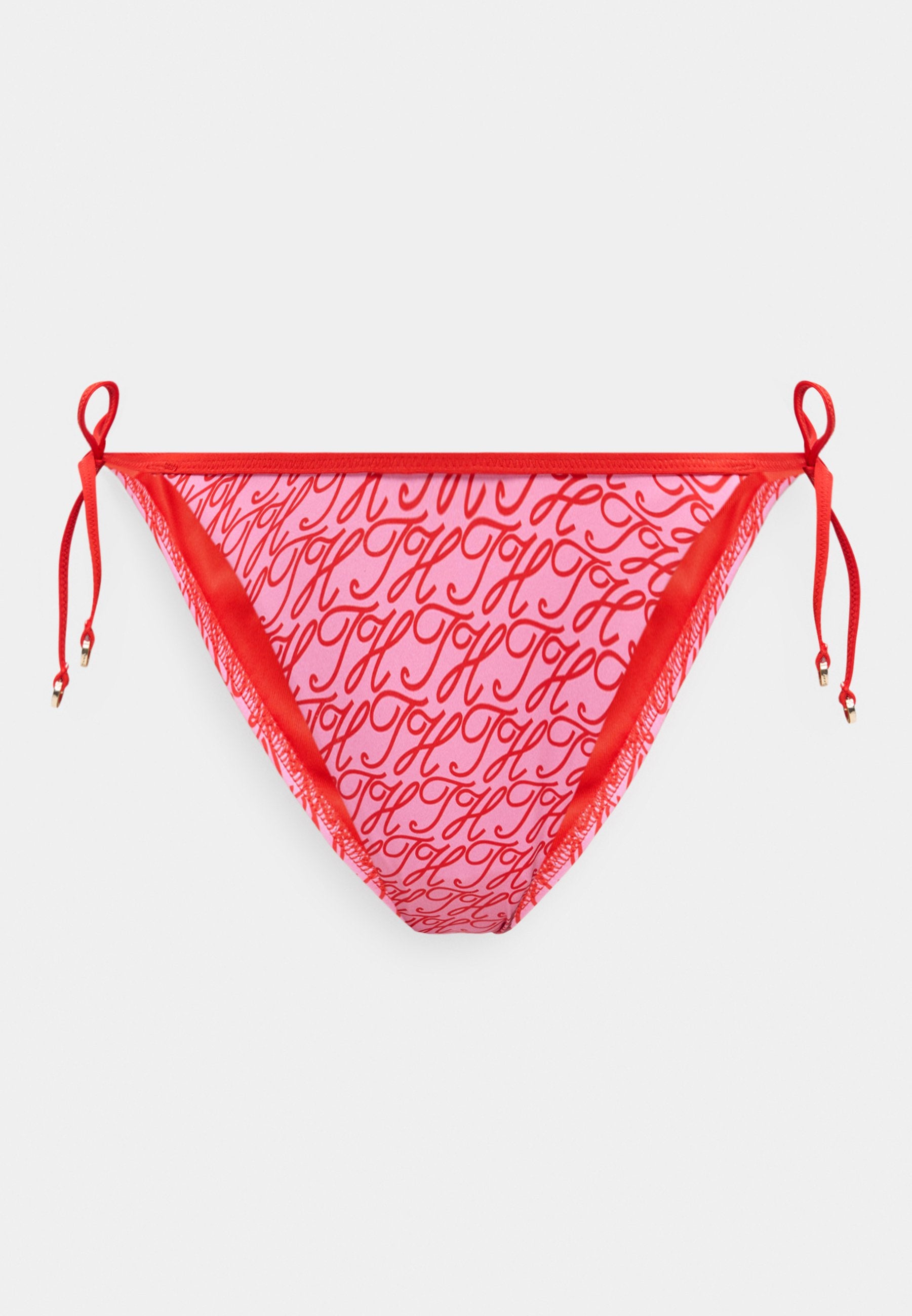 ESSENTIALS SIDE TIE PRINT - Bikini bottoms - rose