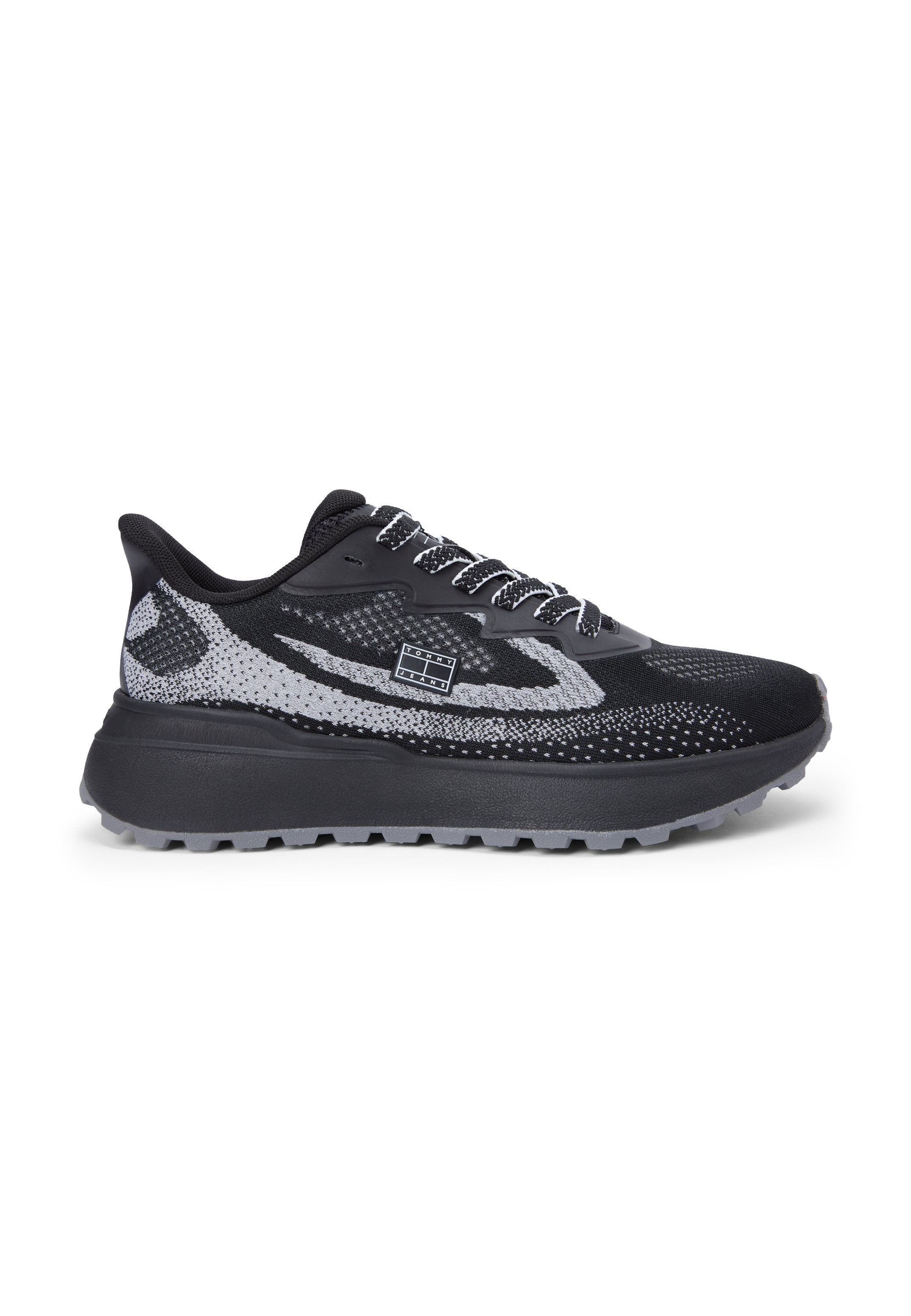 MESH JACQUARD CLEAT  - Trainers - black/ecru
